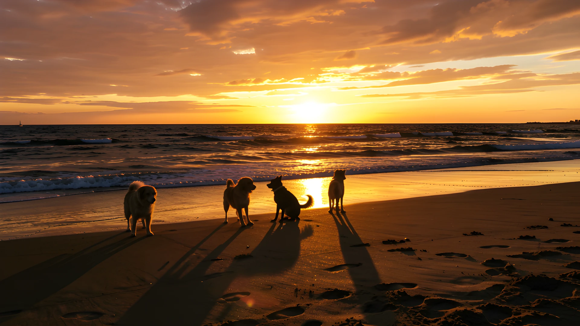 Golden Sunset Beach
