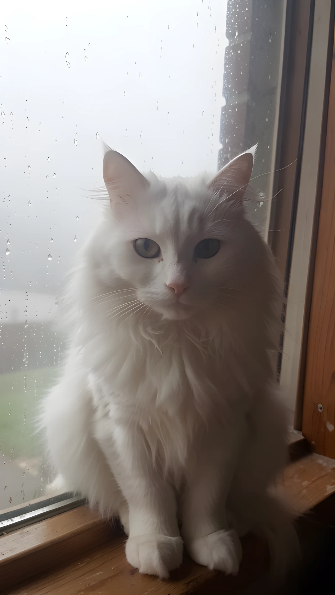 Furry Window View