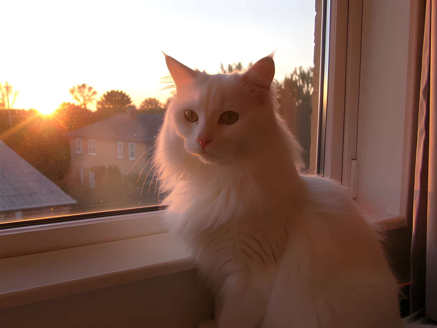 Furry Morning Glow