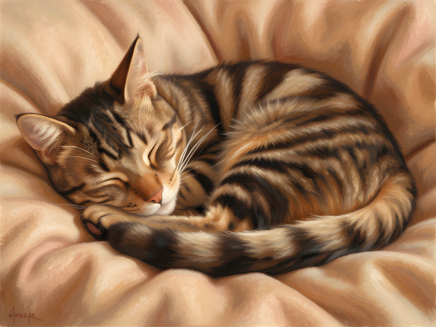 Soft Feline Dream