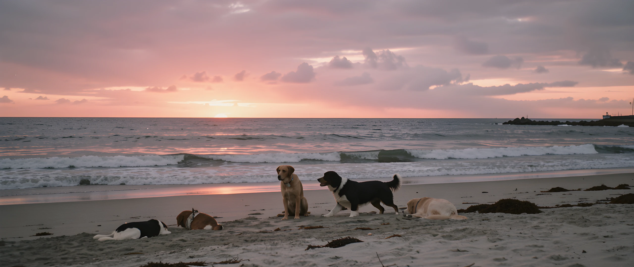 Coastal Sunset Glow