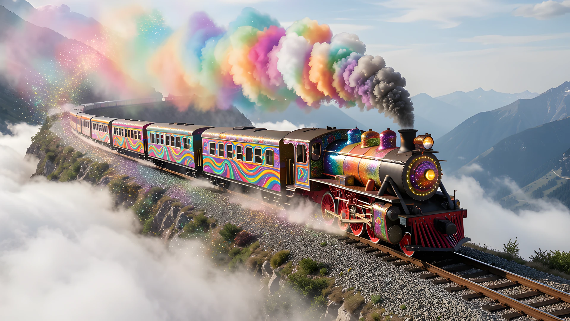 Psychedelic Train Ride