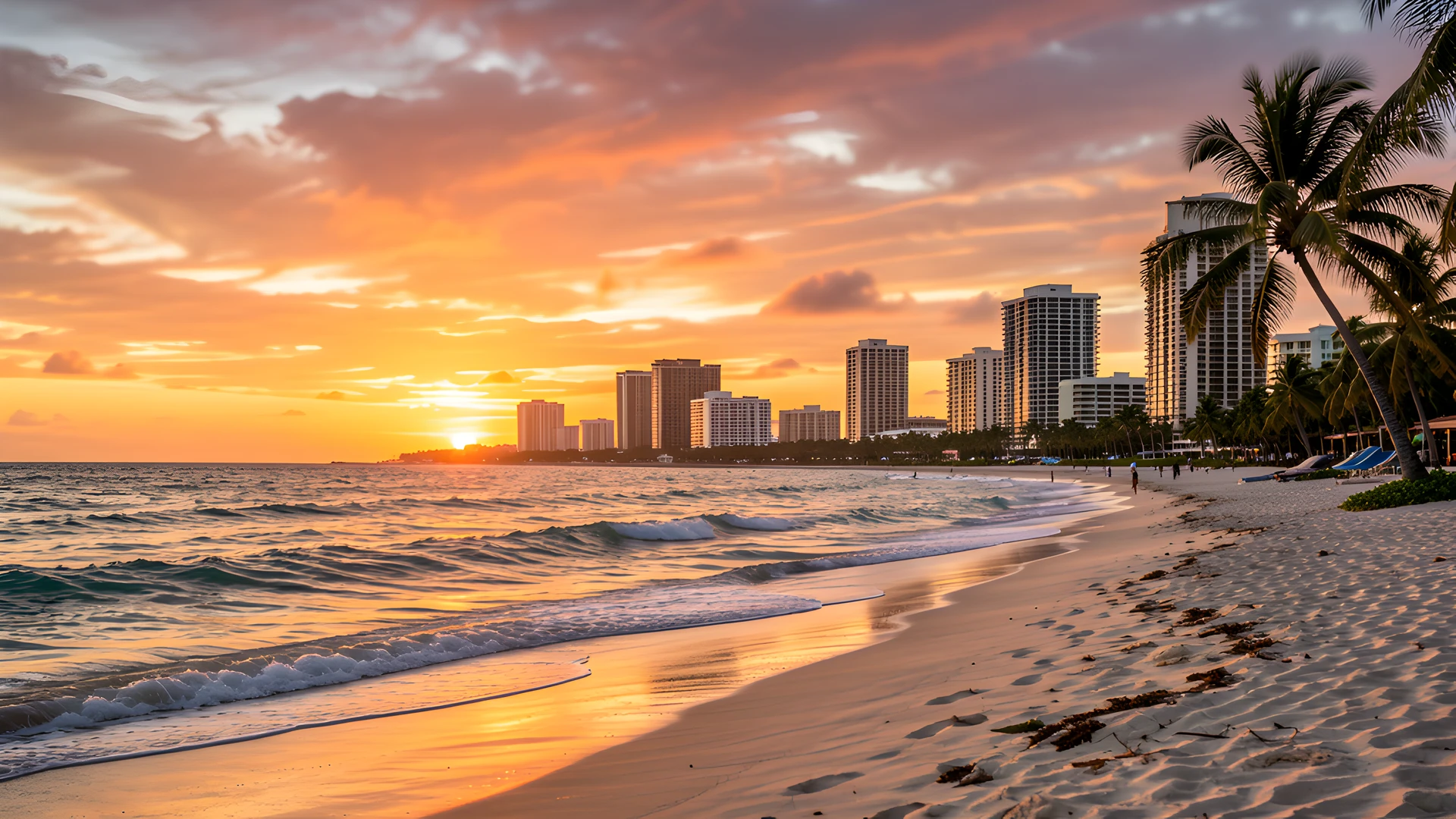 Beachside Sunset