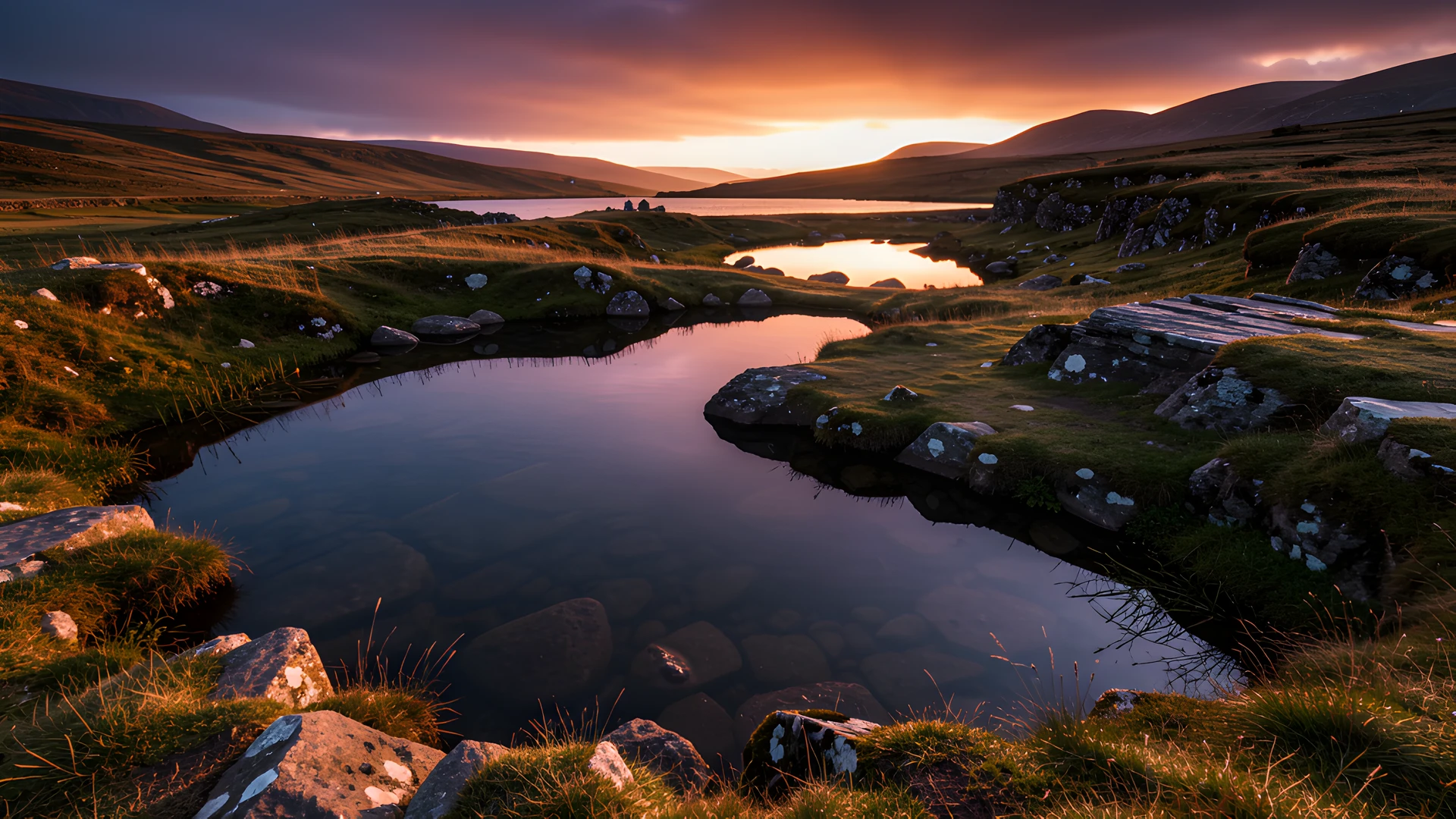 Fairy Island Sunset
