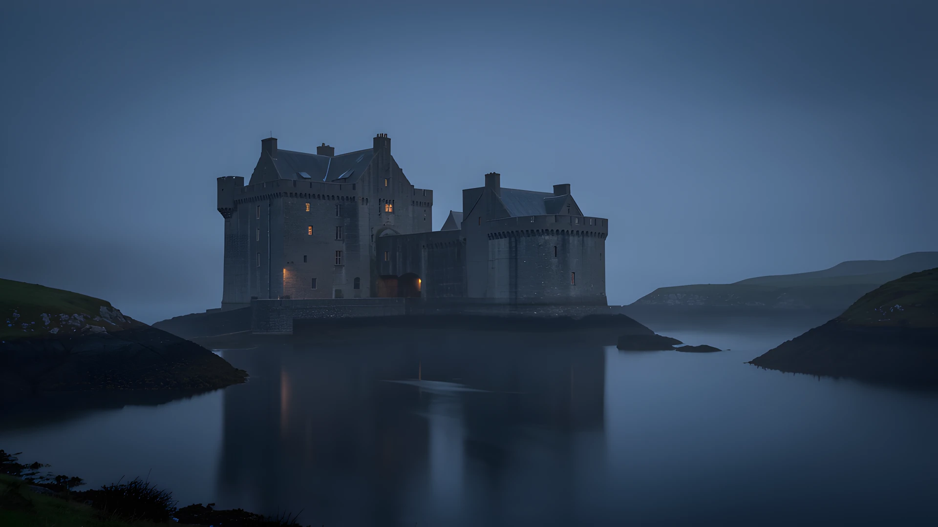 Loch Shrouded Castle