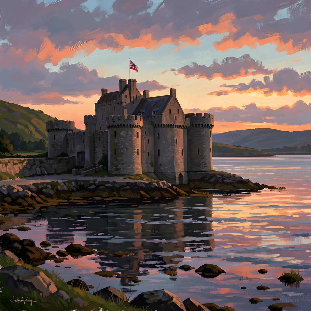 Loch Donan Sunset