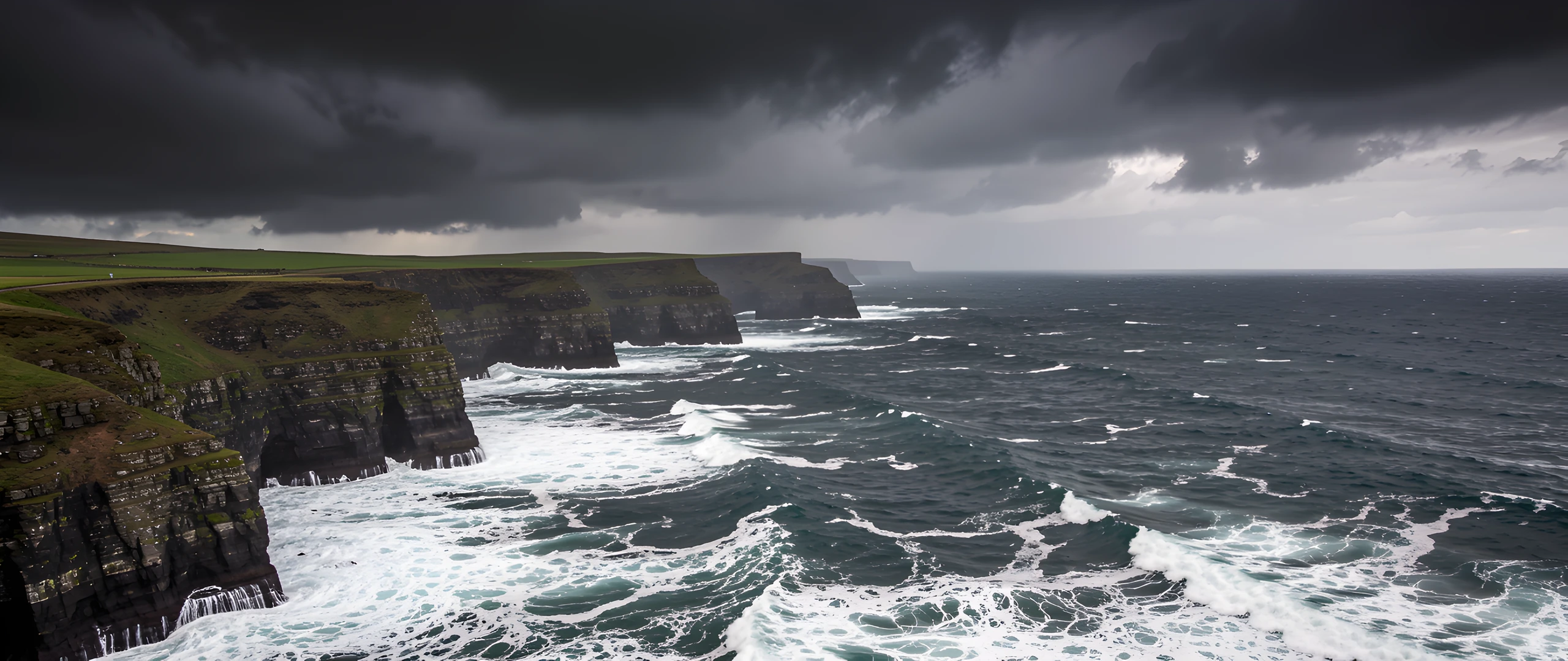 Stormy Highland Coast