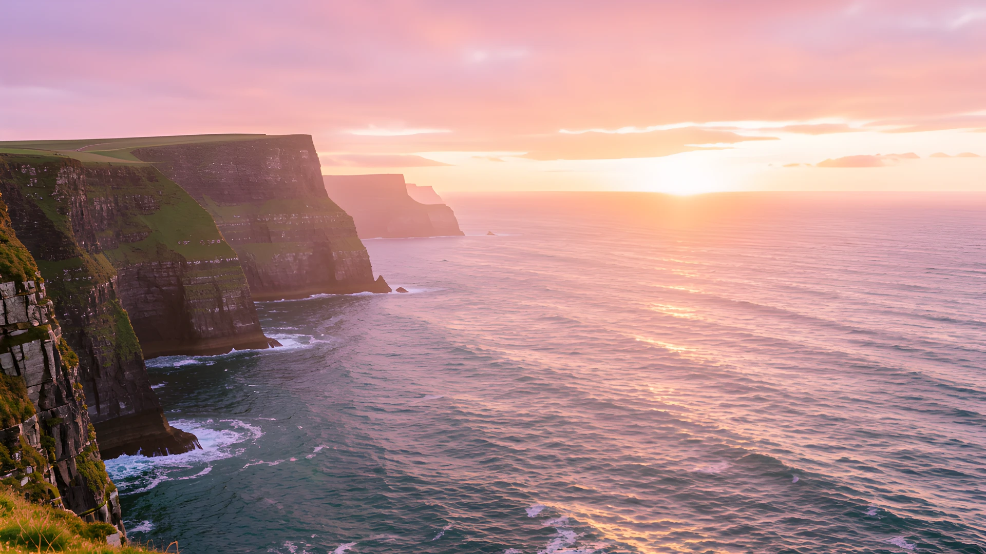 Misty Highland Coast