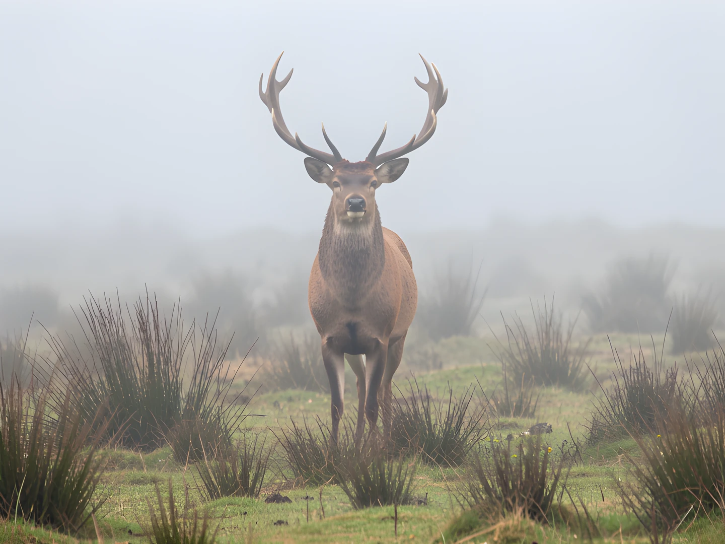 Misty Highland Glade