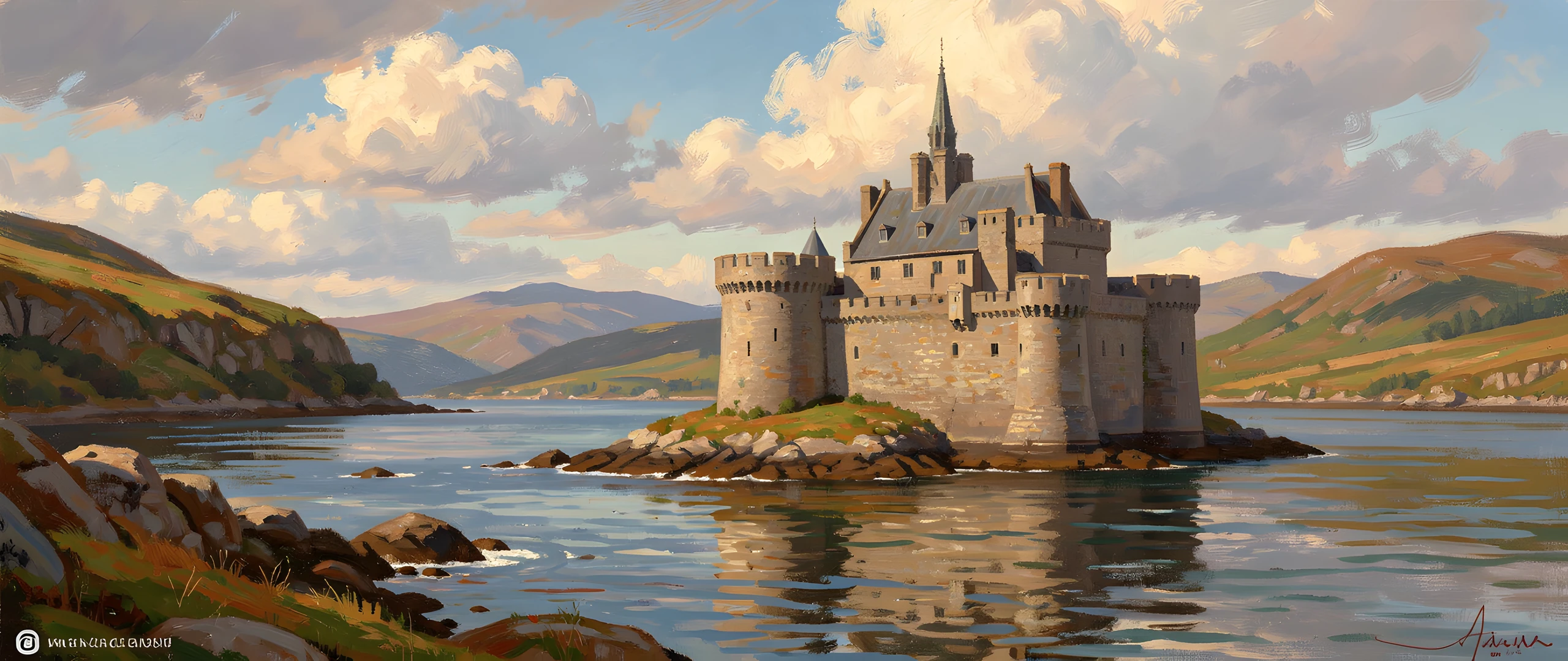 Loch Eilean Castle