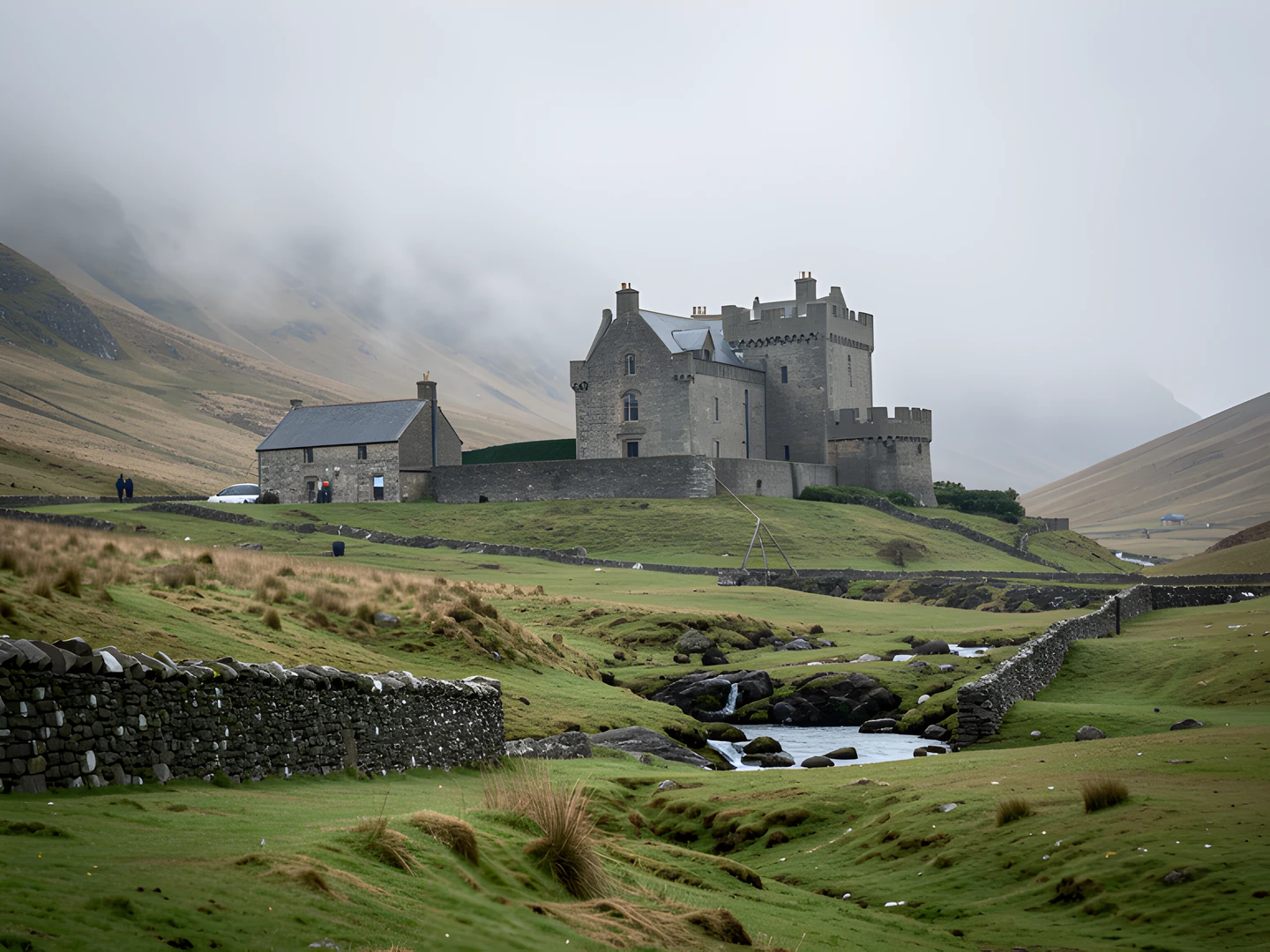 Misty Highland Glen