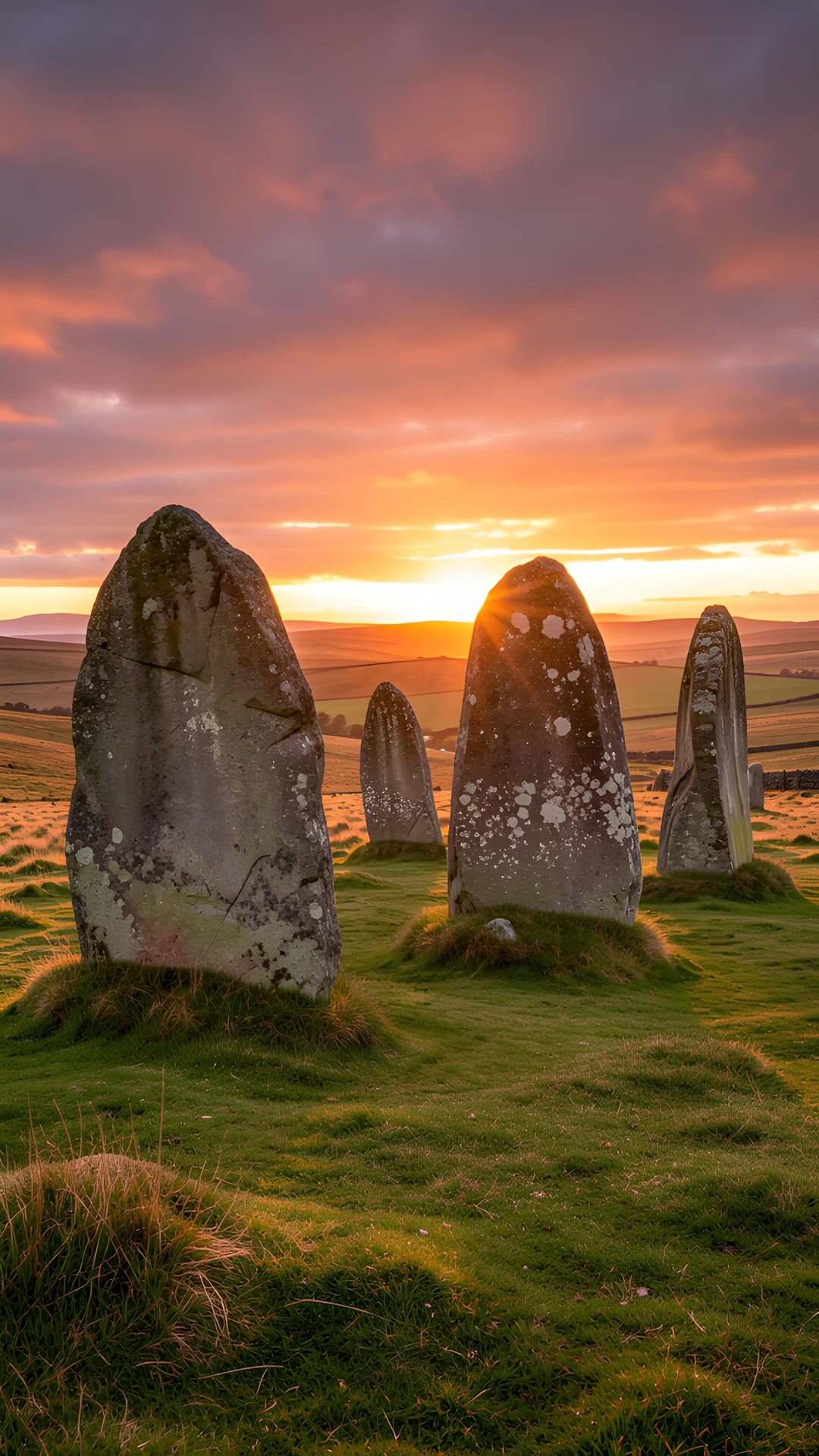 Misty Highland Dawn