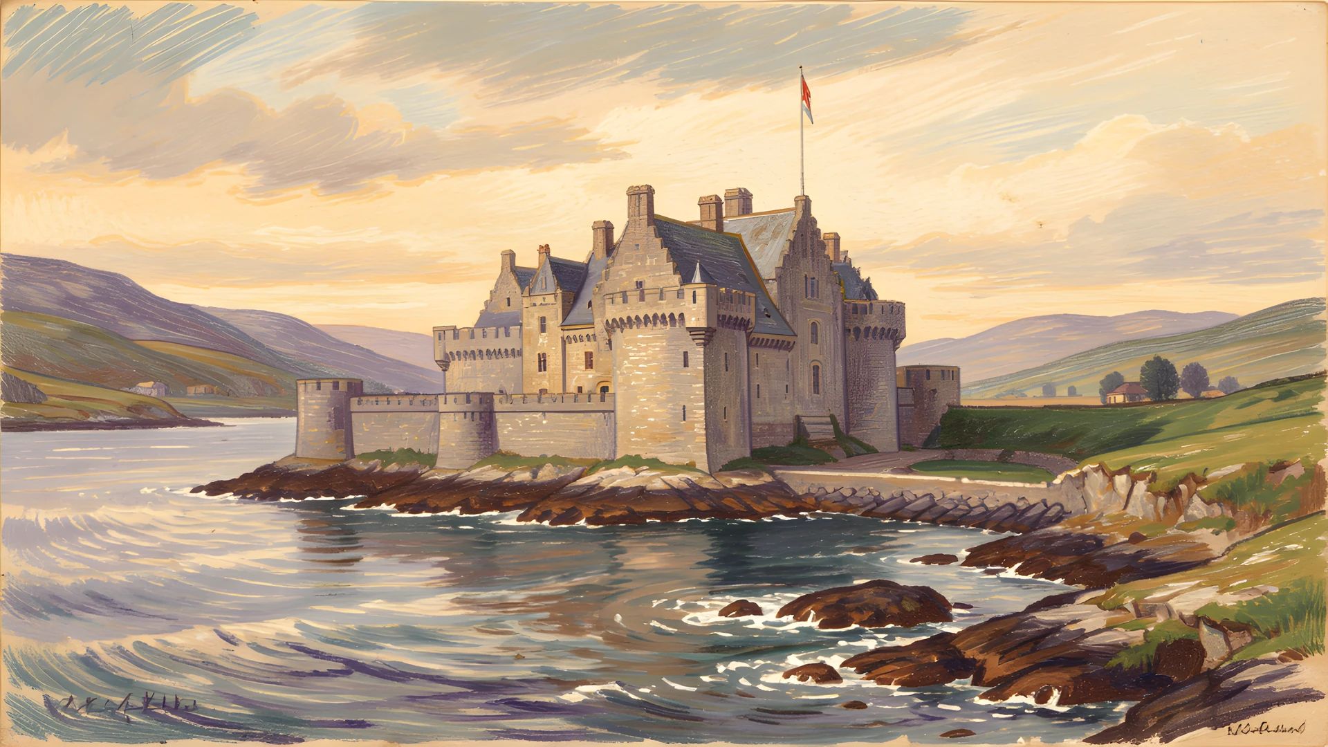 Loch Shores Castle