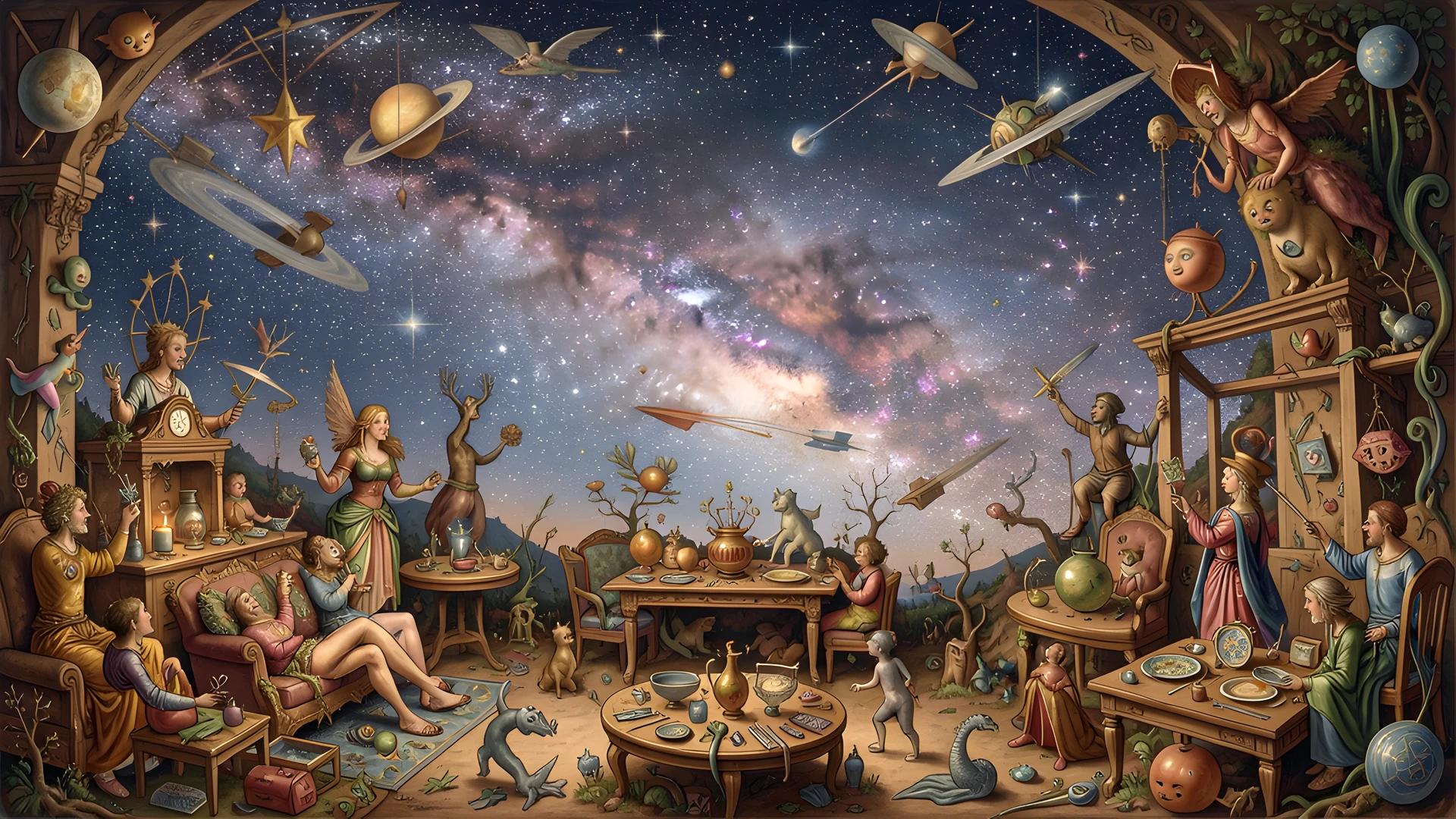 Starry Night Sky