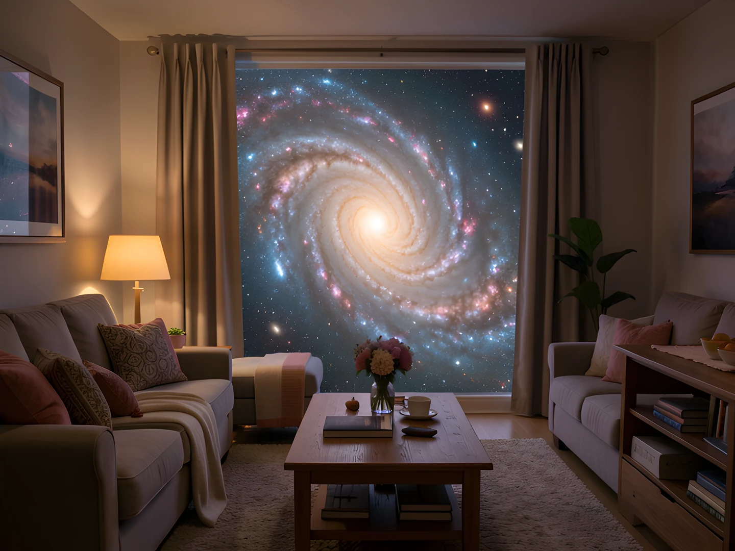 Galactic Home Scene