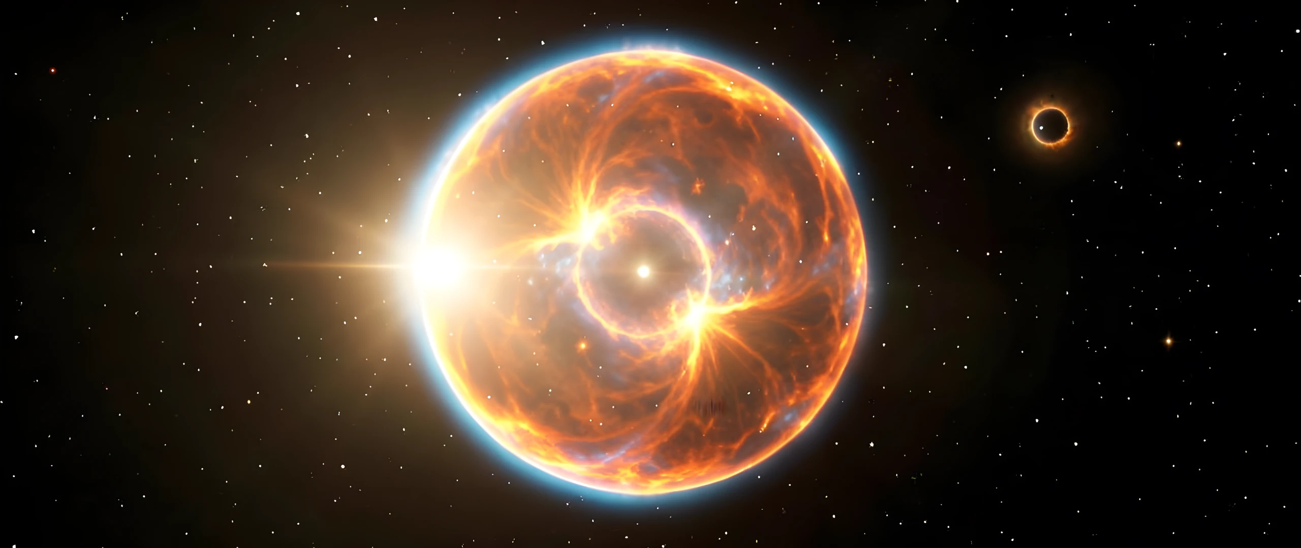 Solar Flare Landscape