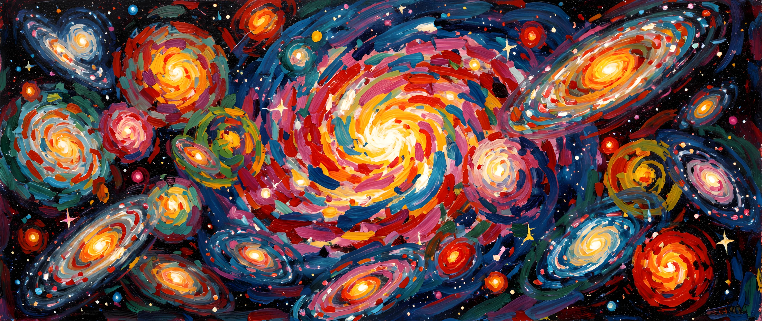 Impressionist Galaxy