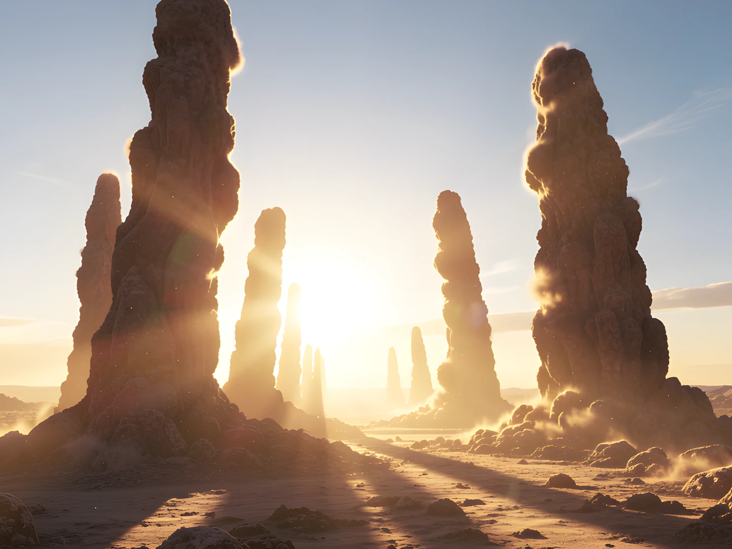 Pillars Of Dawn
