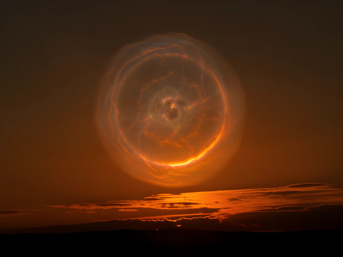 Golden Nebula Dawn