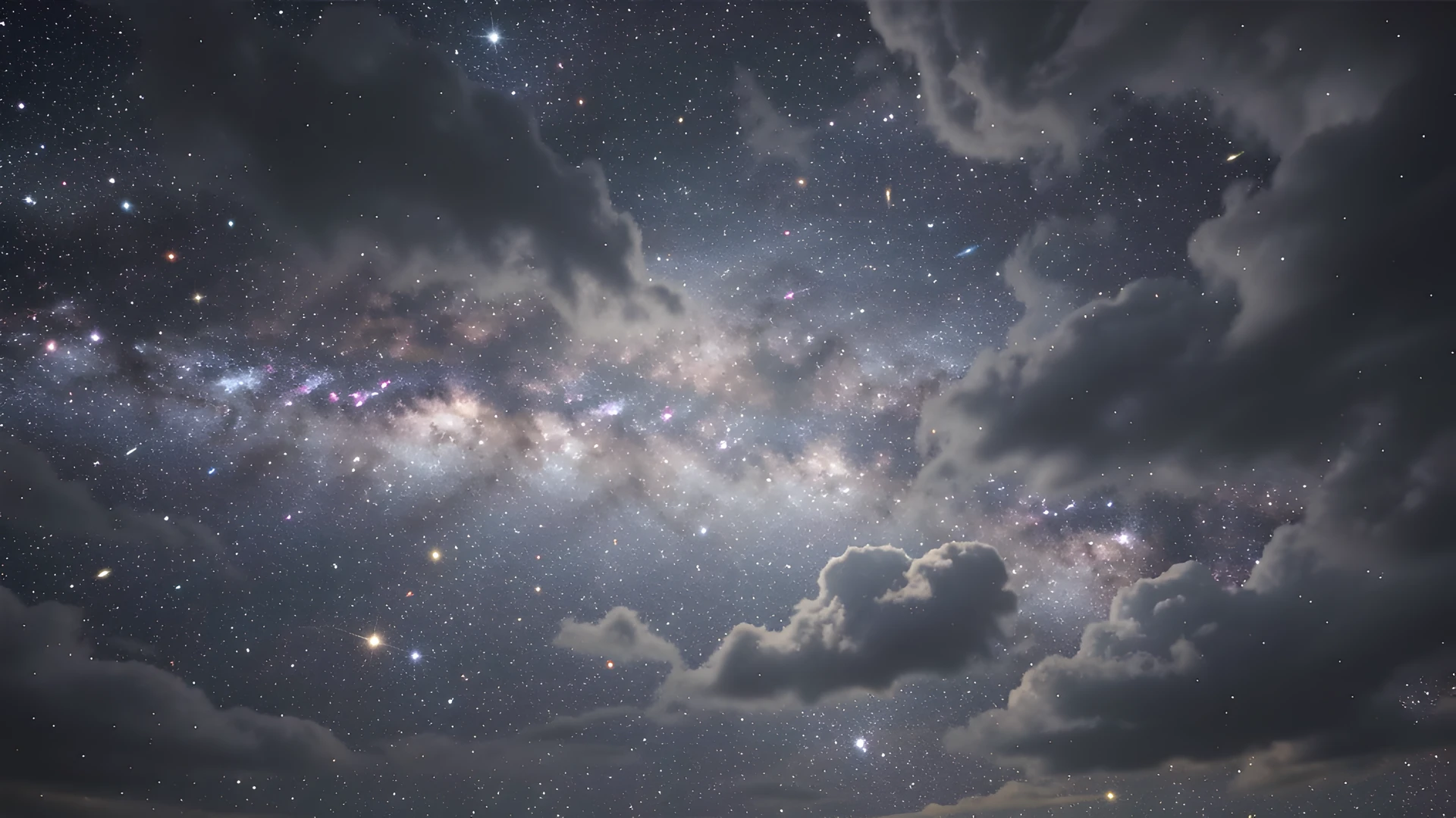 Galaxy Bloom Sunset