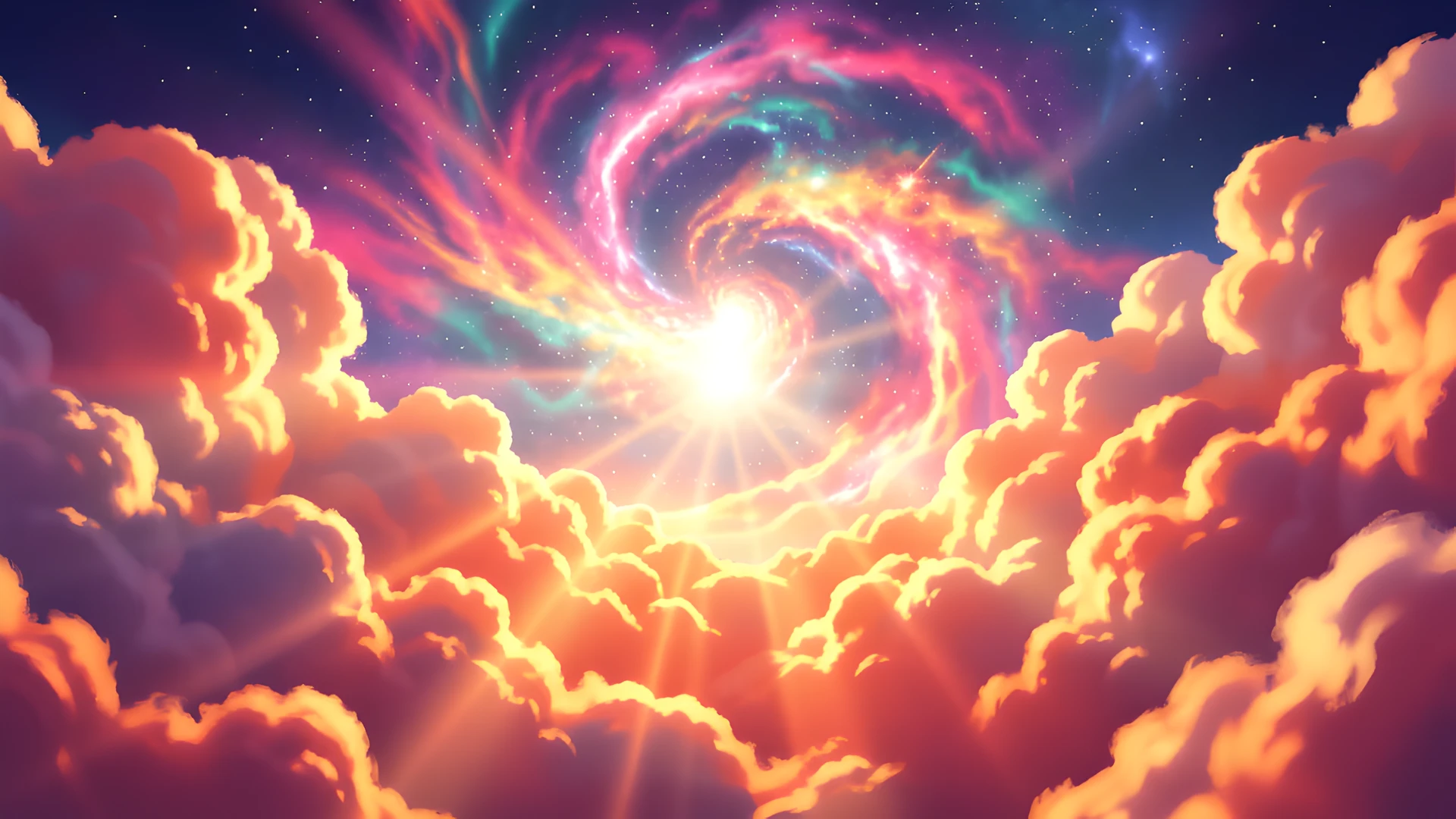 Vibrant Cloudscape