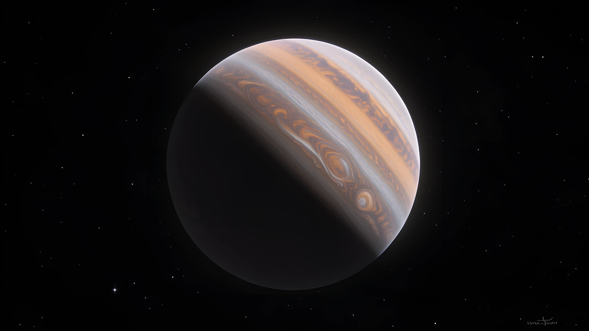 Gas Giant Eclipse