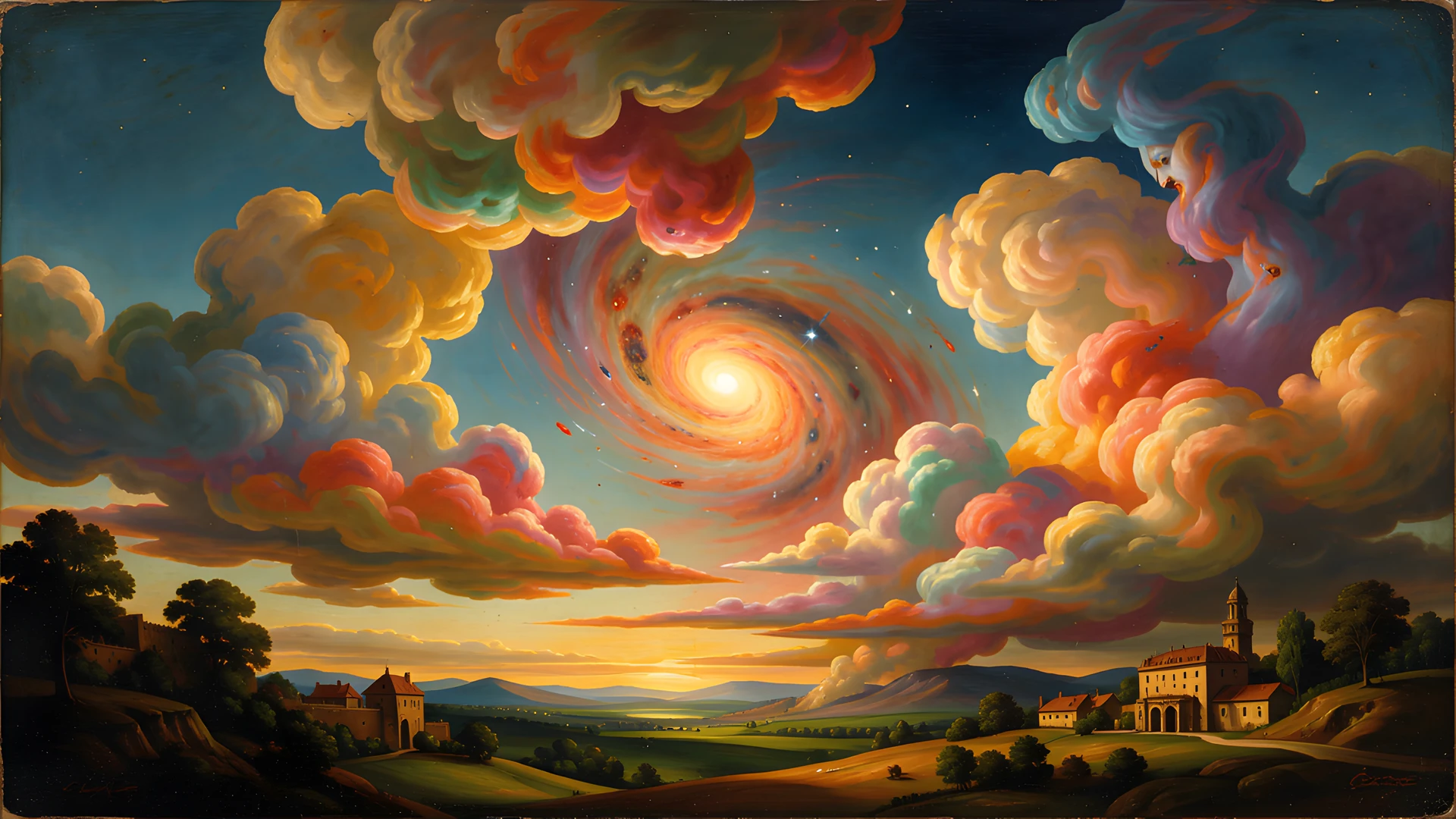 Supernova Cloudscape
