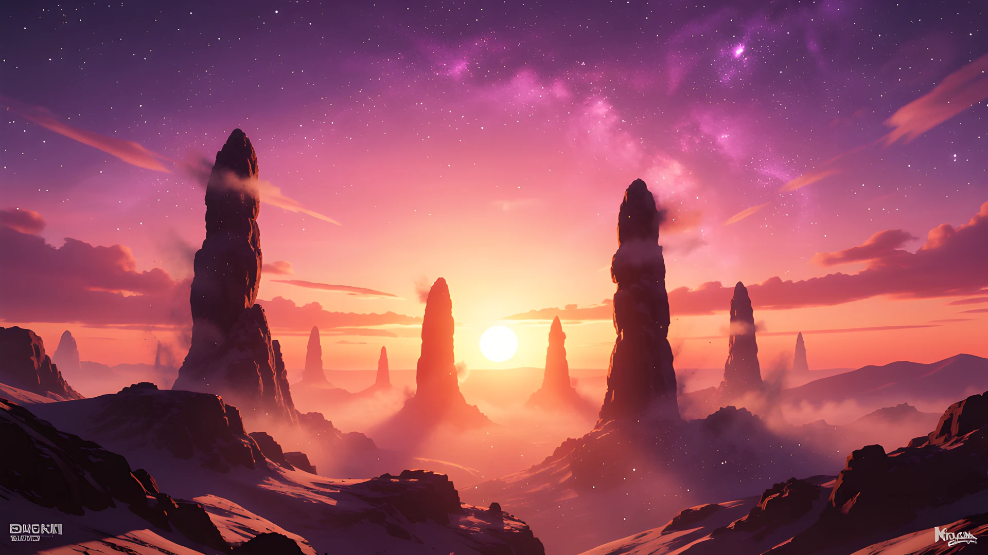 Pillars Of Dawn