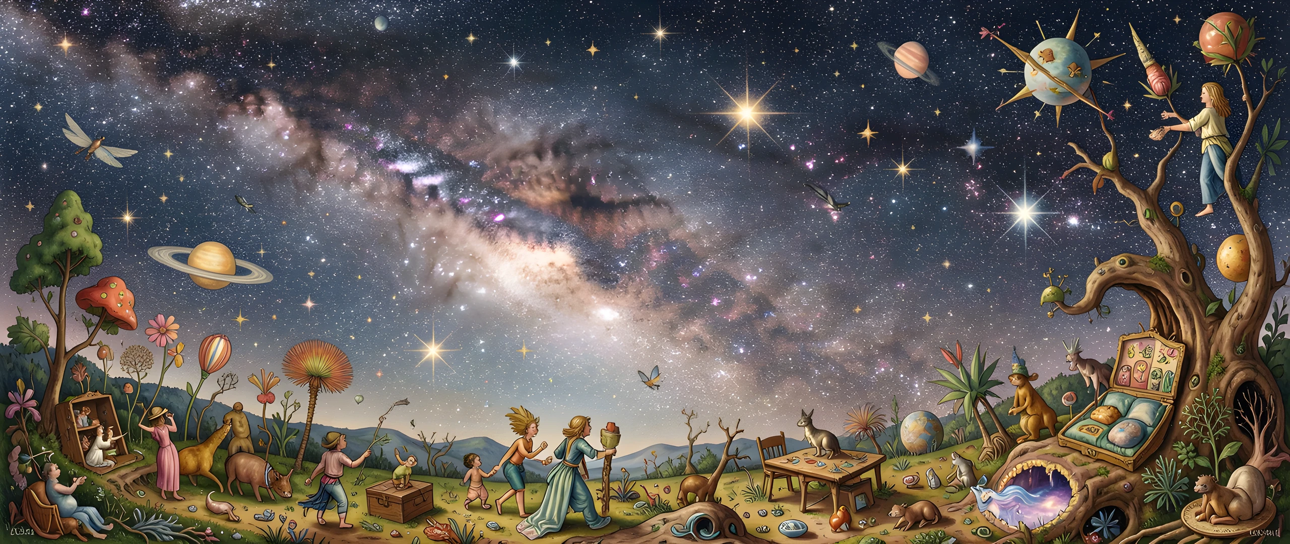 Starry Night Sky