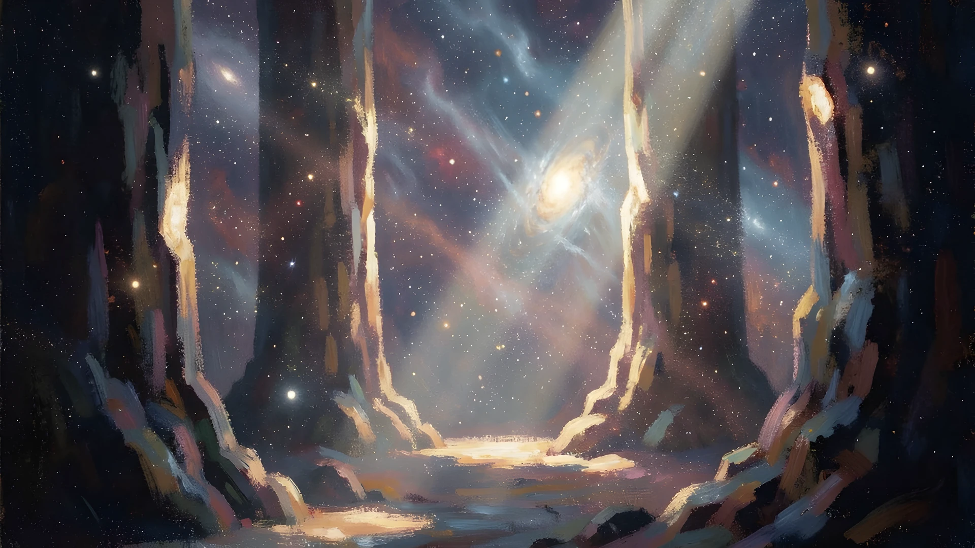Dappled Dusty Skies