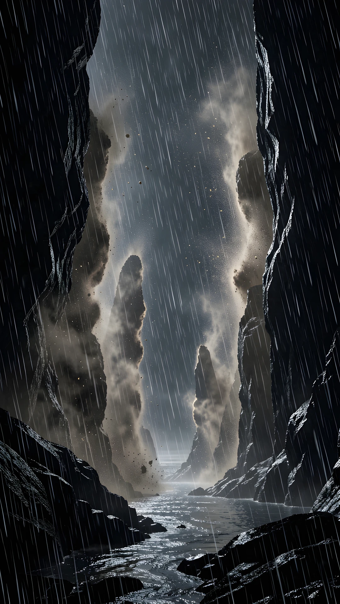 Galactic Dust Storm