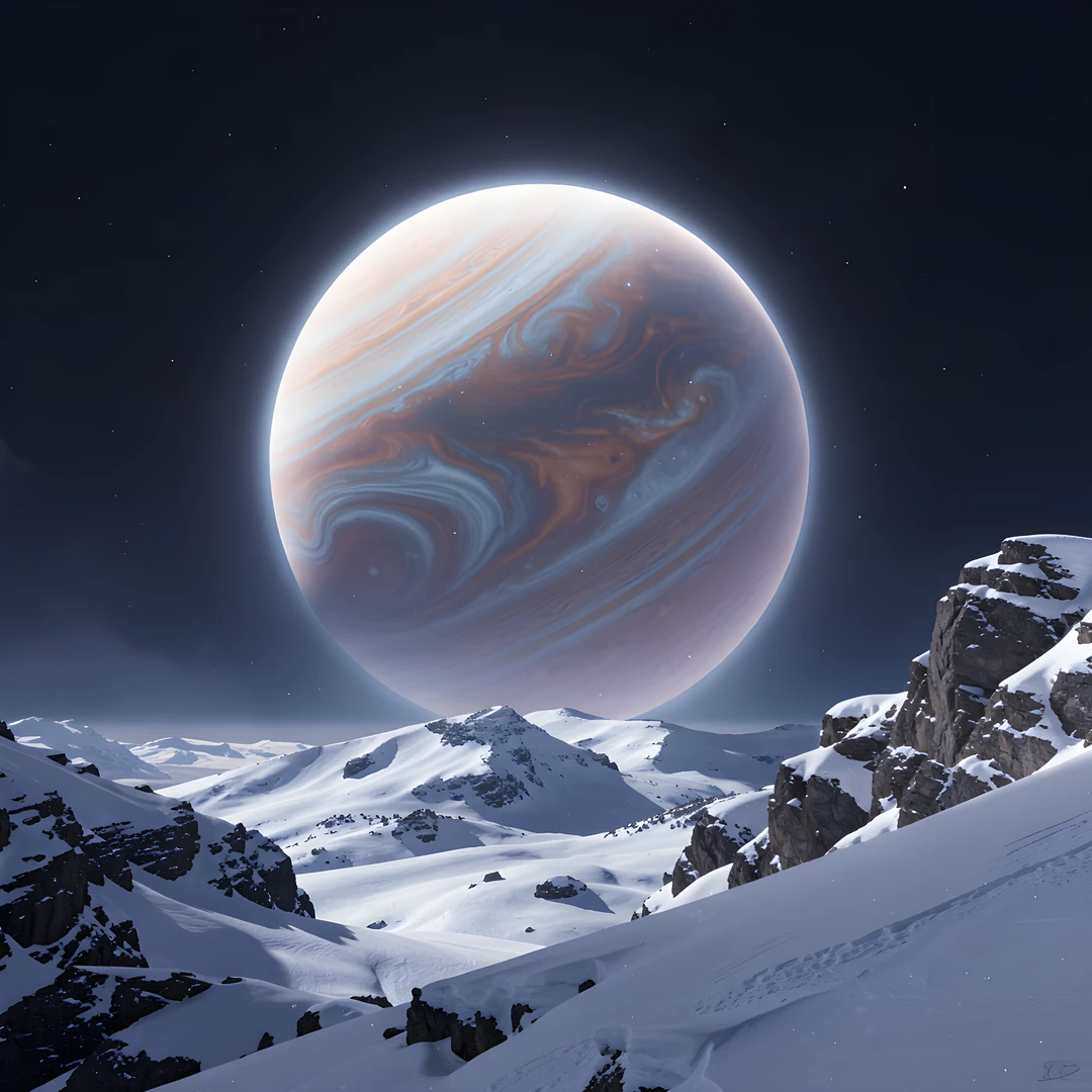 Frozen Celestial Horizon