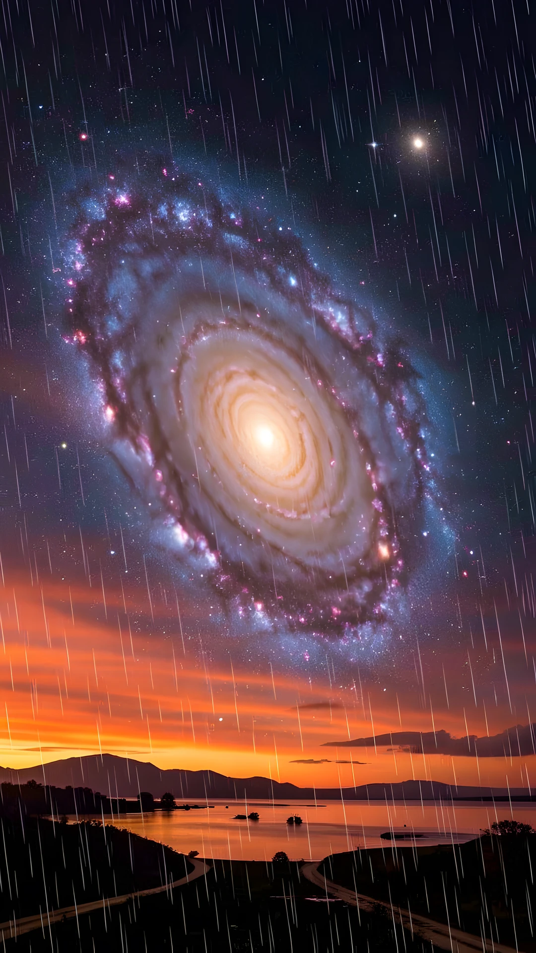 Galactic Rainbow Swirl