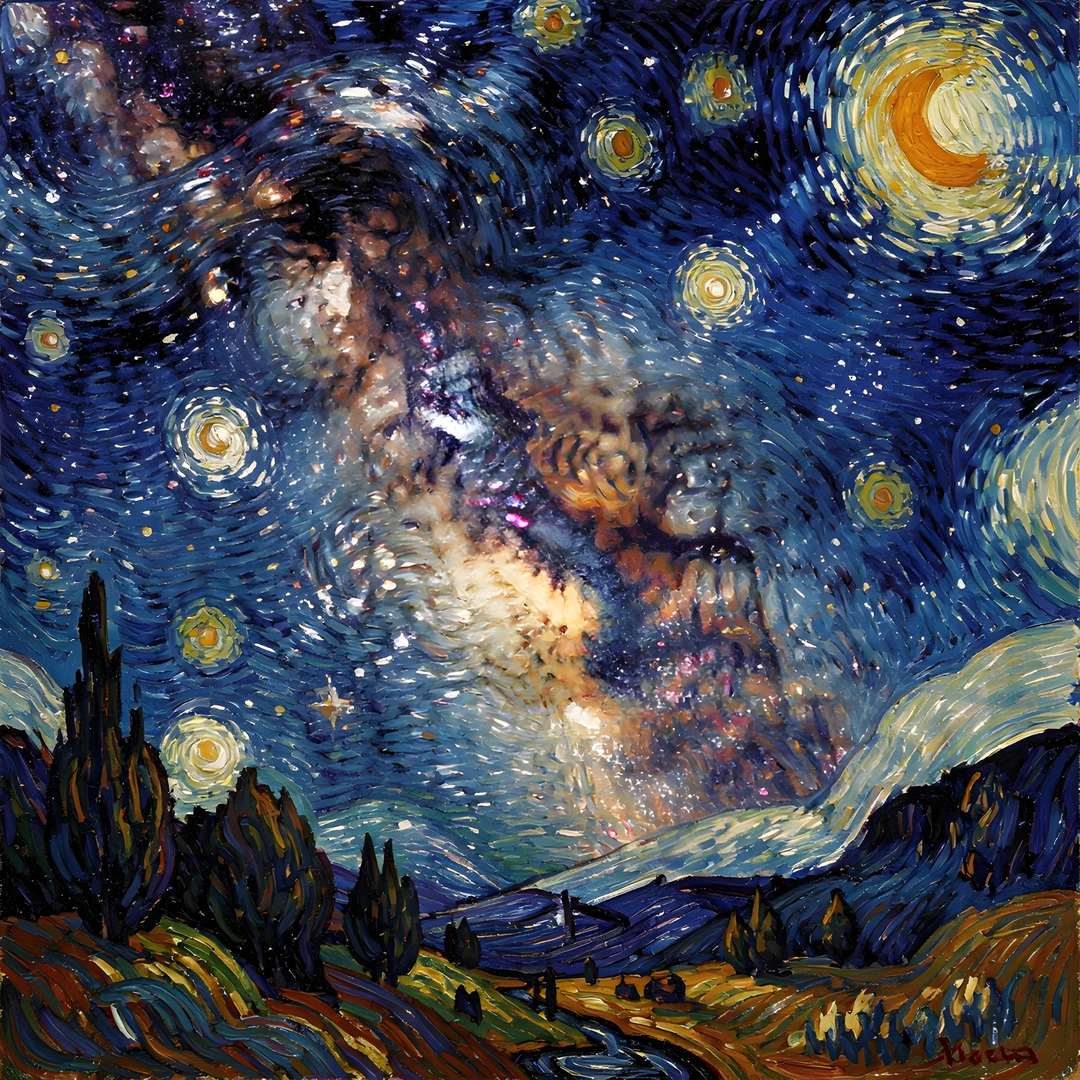 Impressionist Galaxy