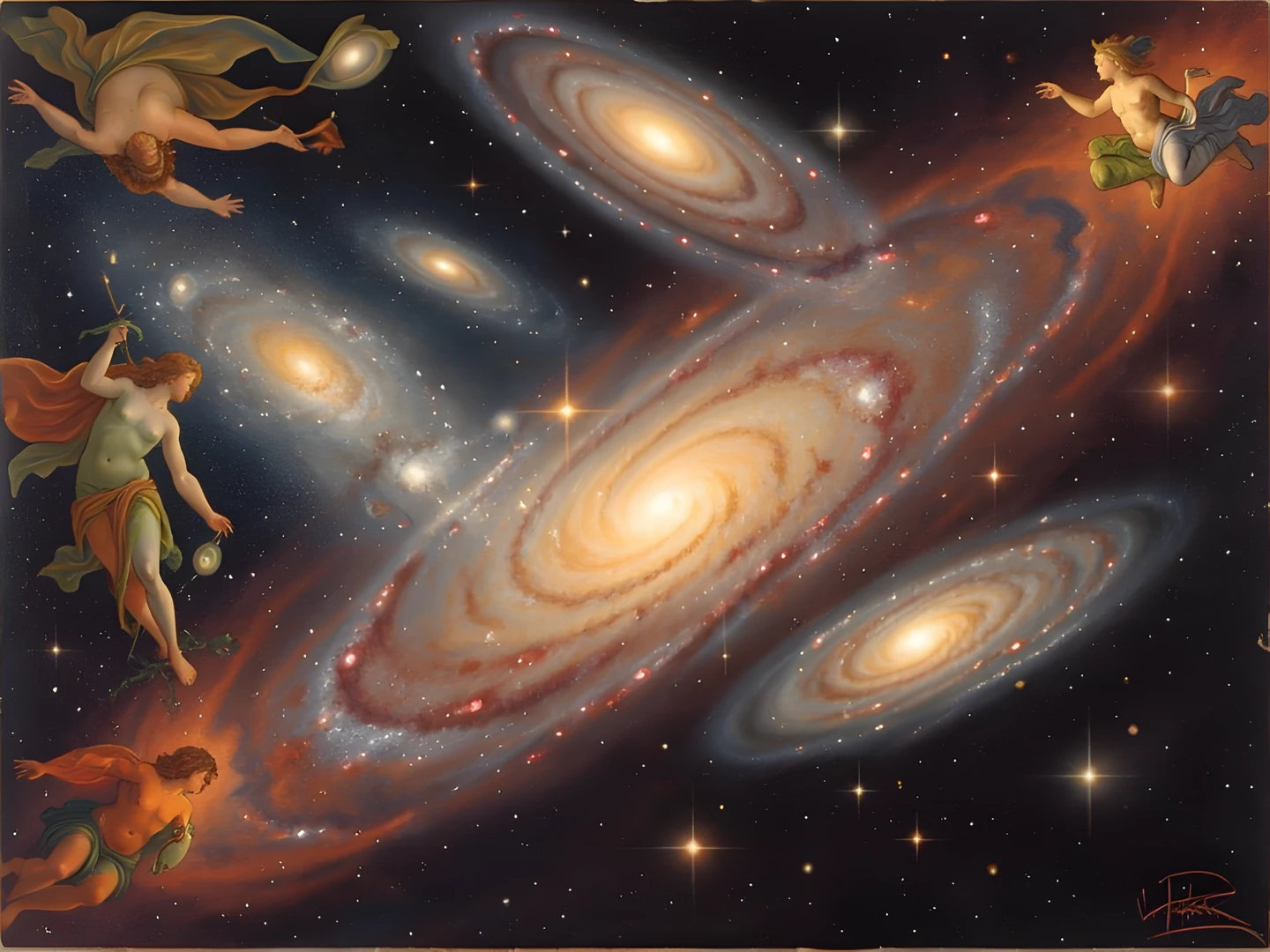 Galactic Sunset Bloom