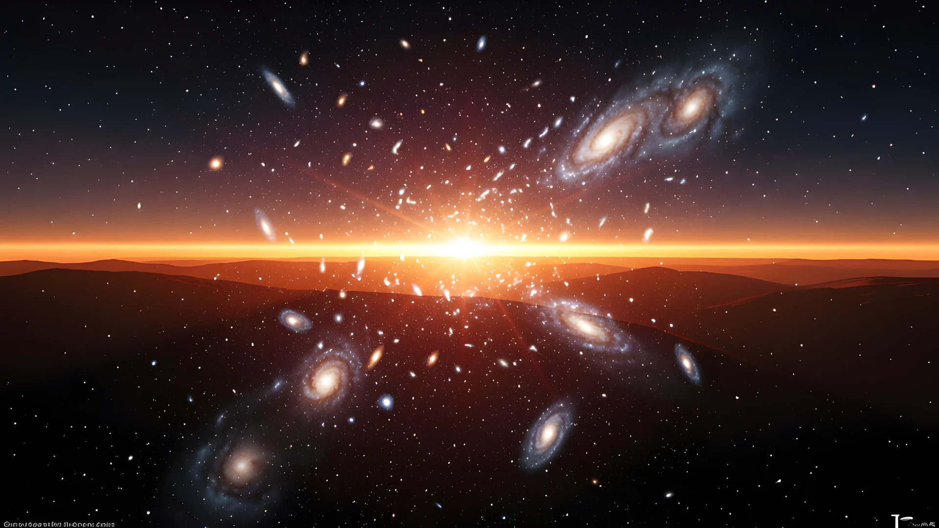 Galactic Morning Rise
