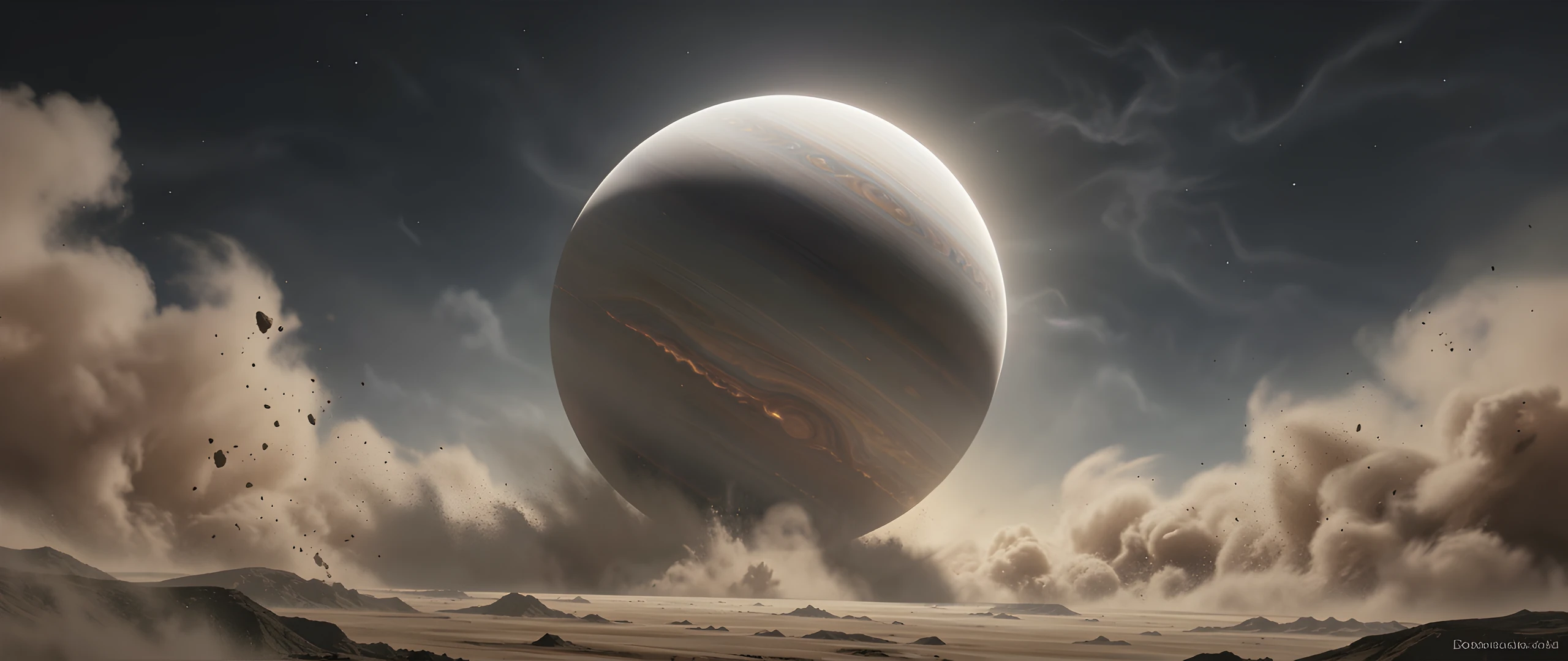 Turbulent Gas Storm