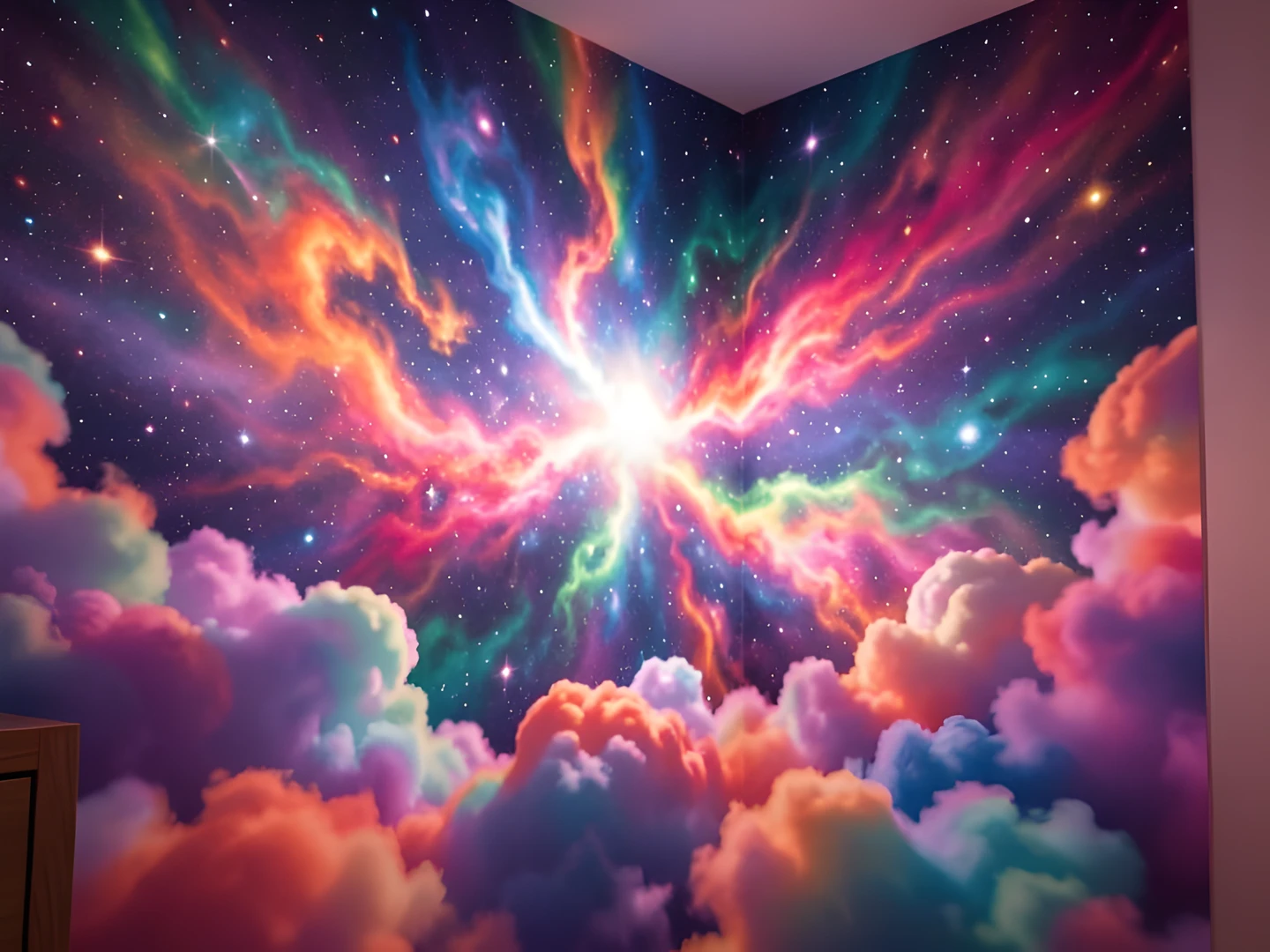 Rainbow Cloudscape
