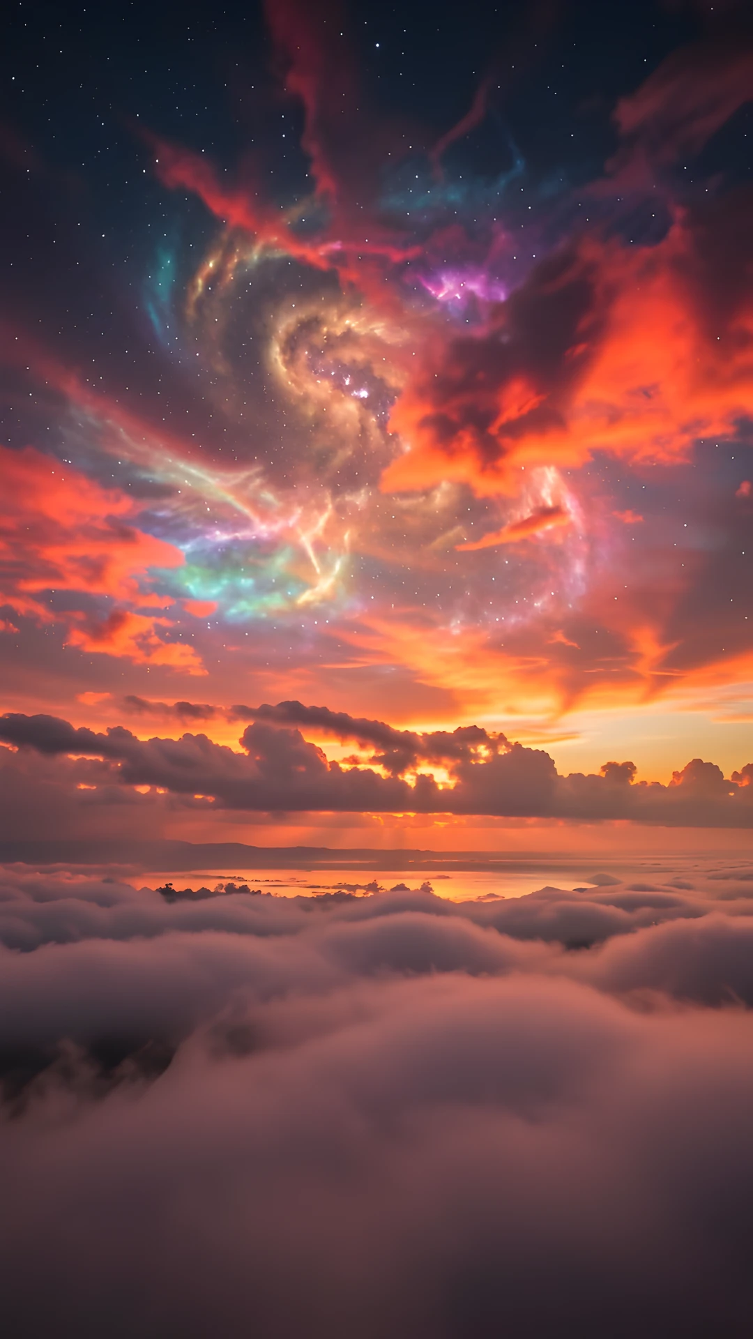 Cosmic Sunset Frenzy
