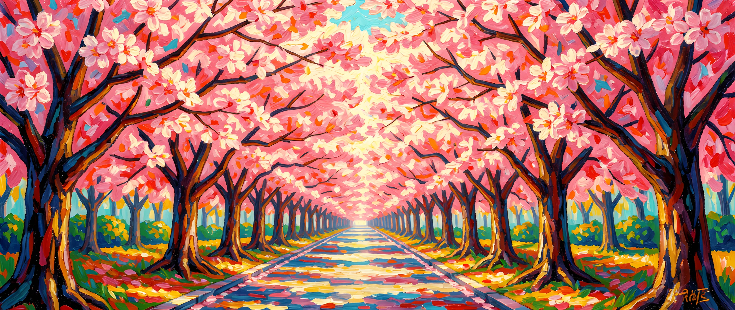 Cherry Blossom Tunnel
