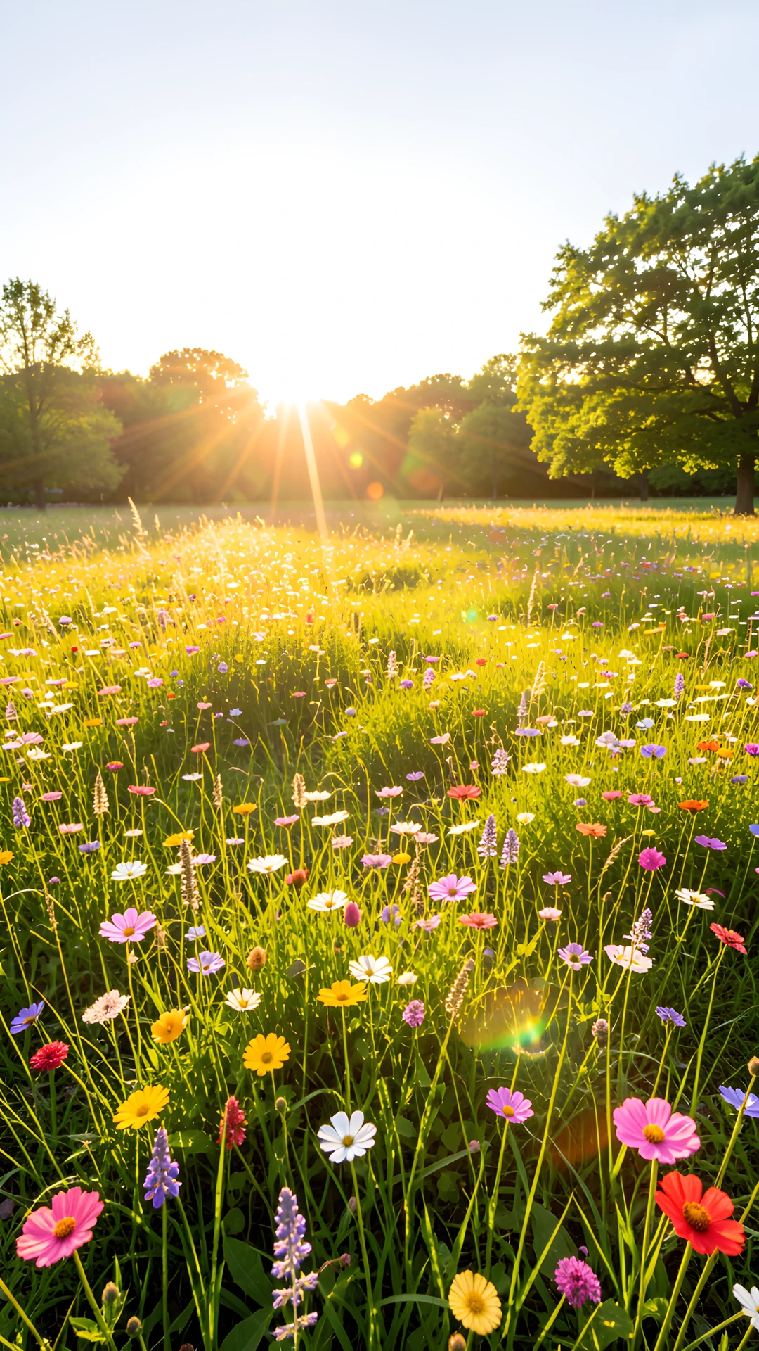 Blooming Meadow Fields