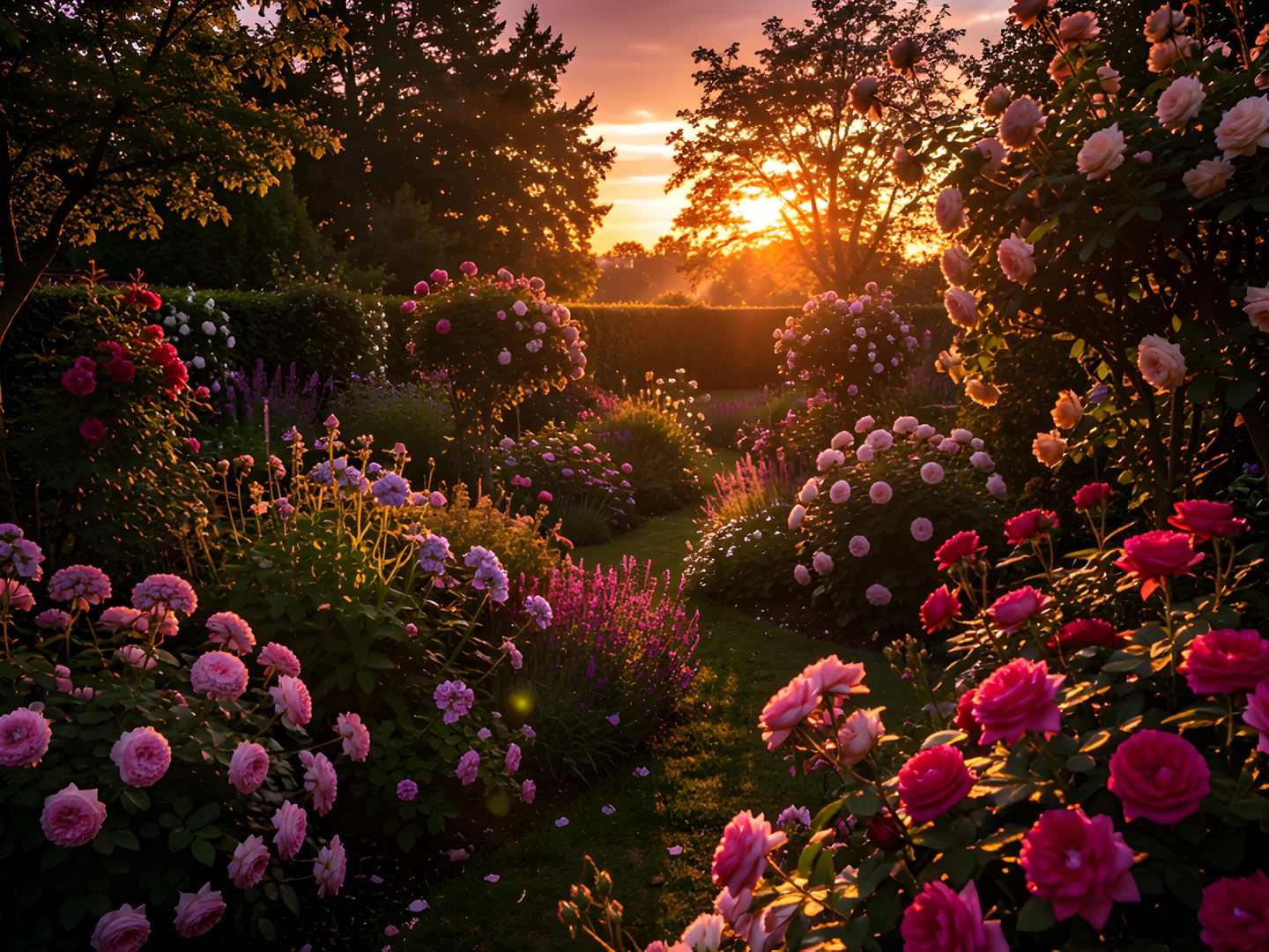 Golden Morning Glow
