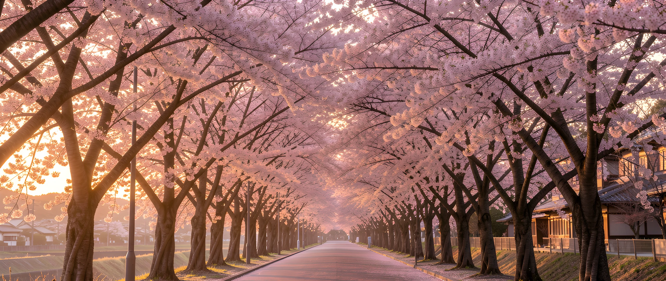 Cherry Blossom Tunnel
