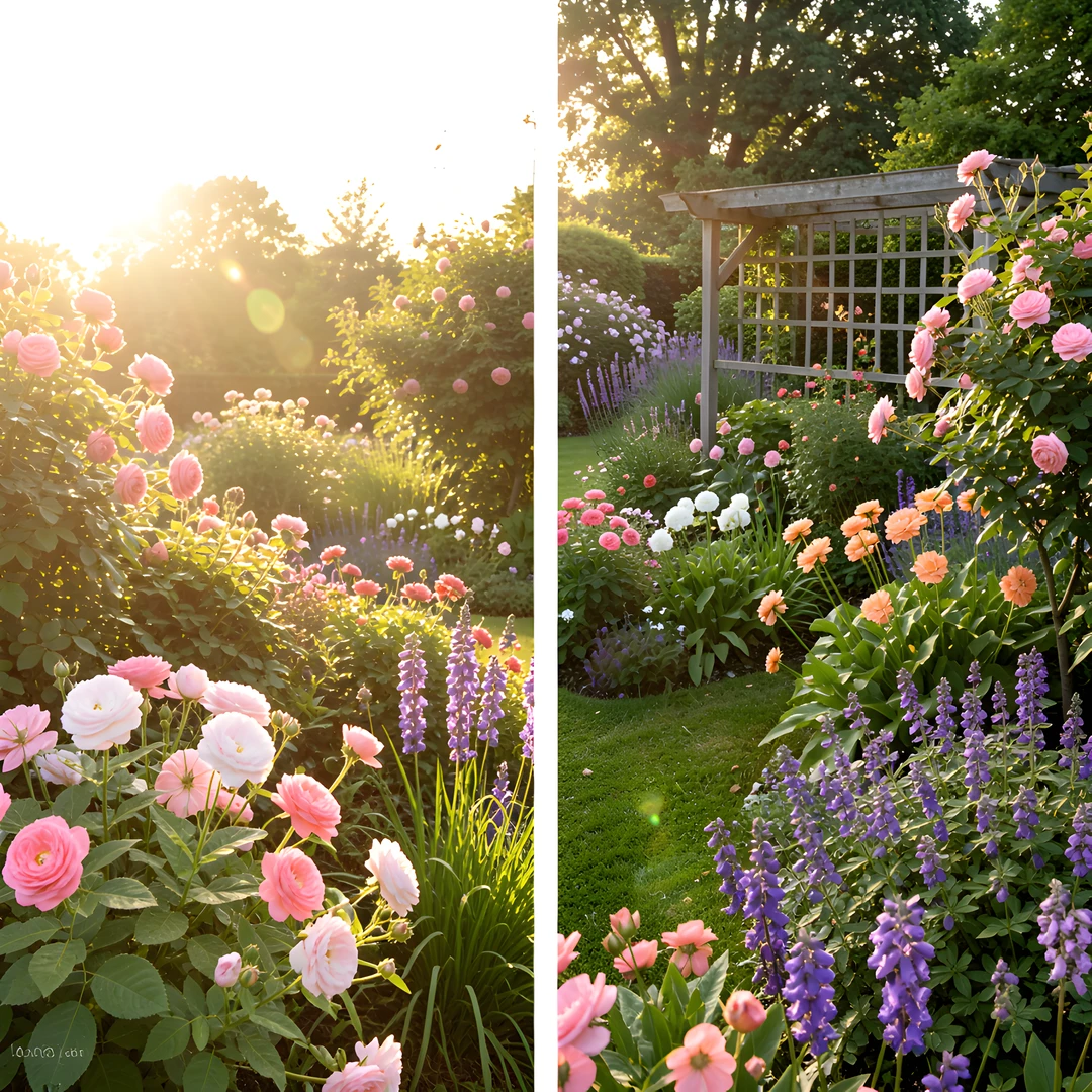 Garden Morning Bloom