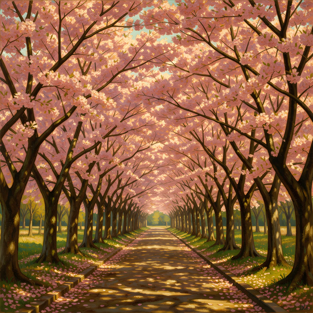 Cherry Blossom Tunnel