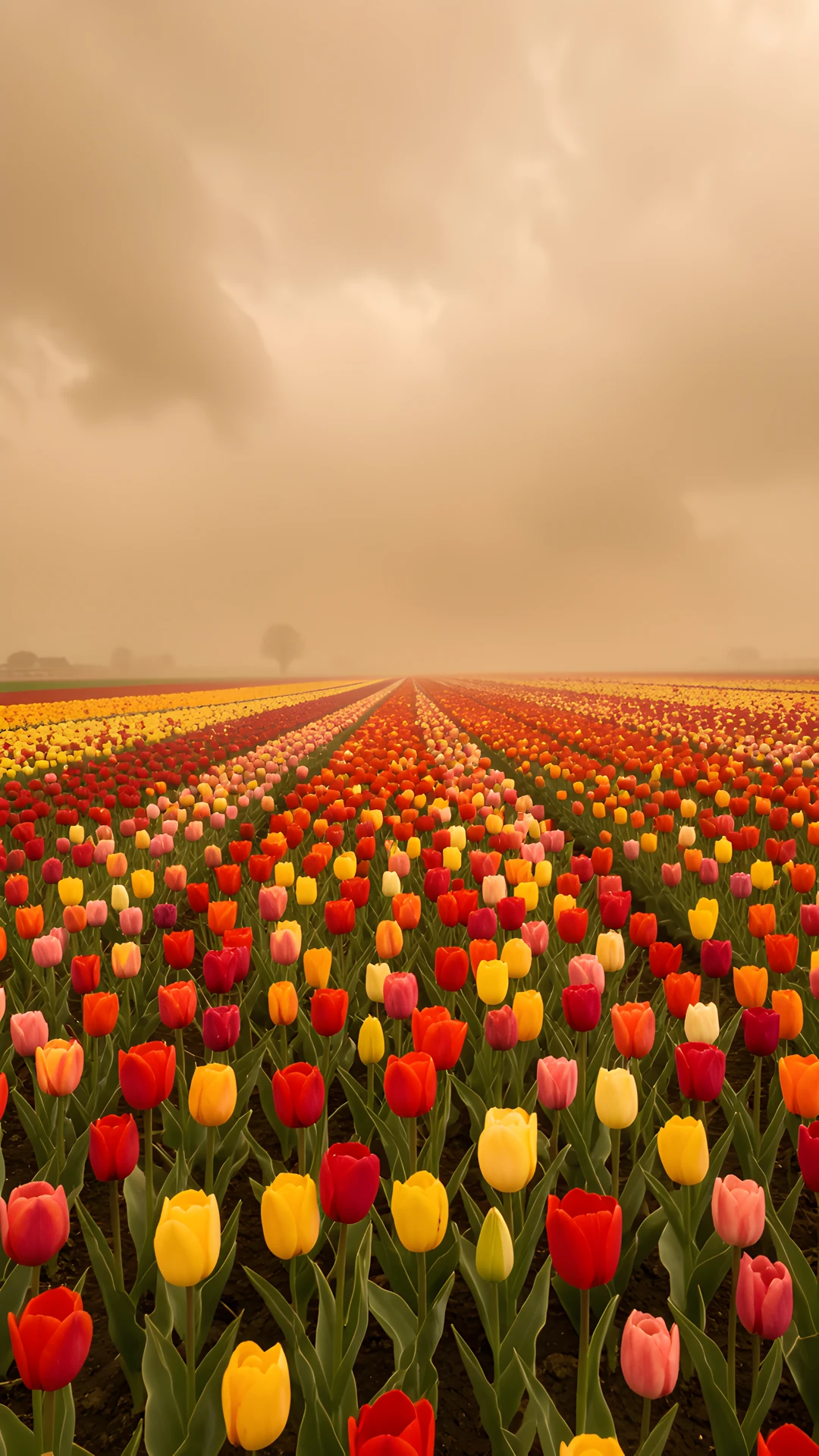 Tulip Storm Landscape