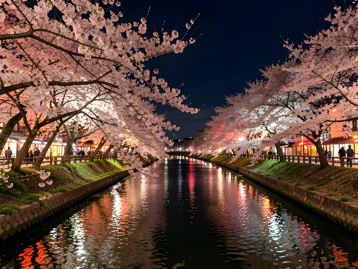 Cherry Blossom Night