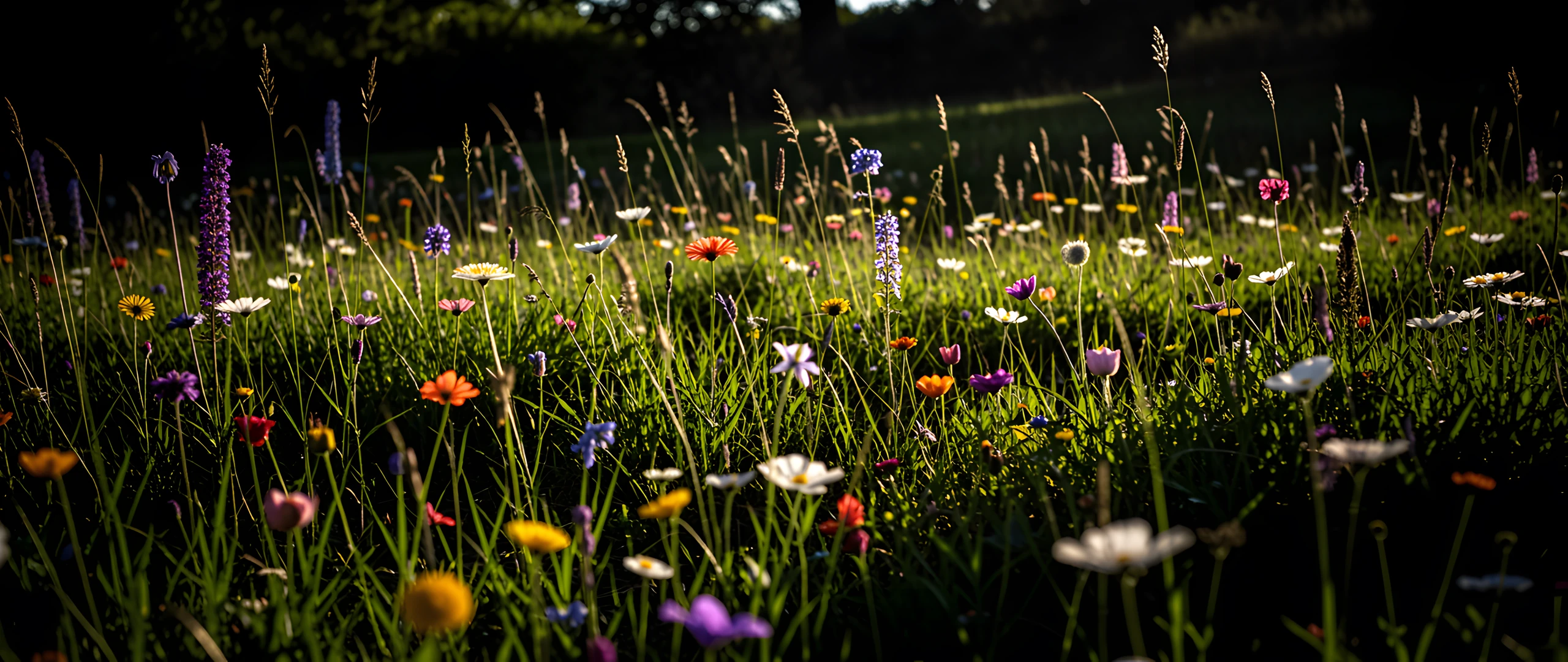 Dramatic Field Bloom