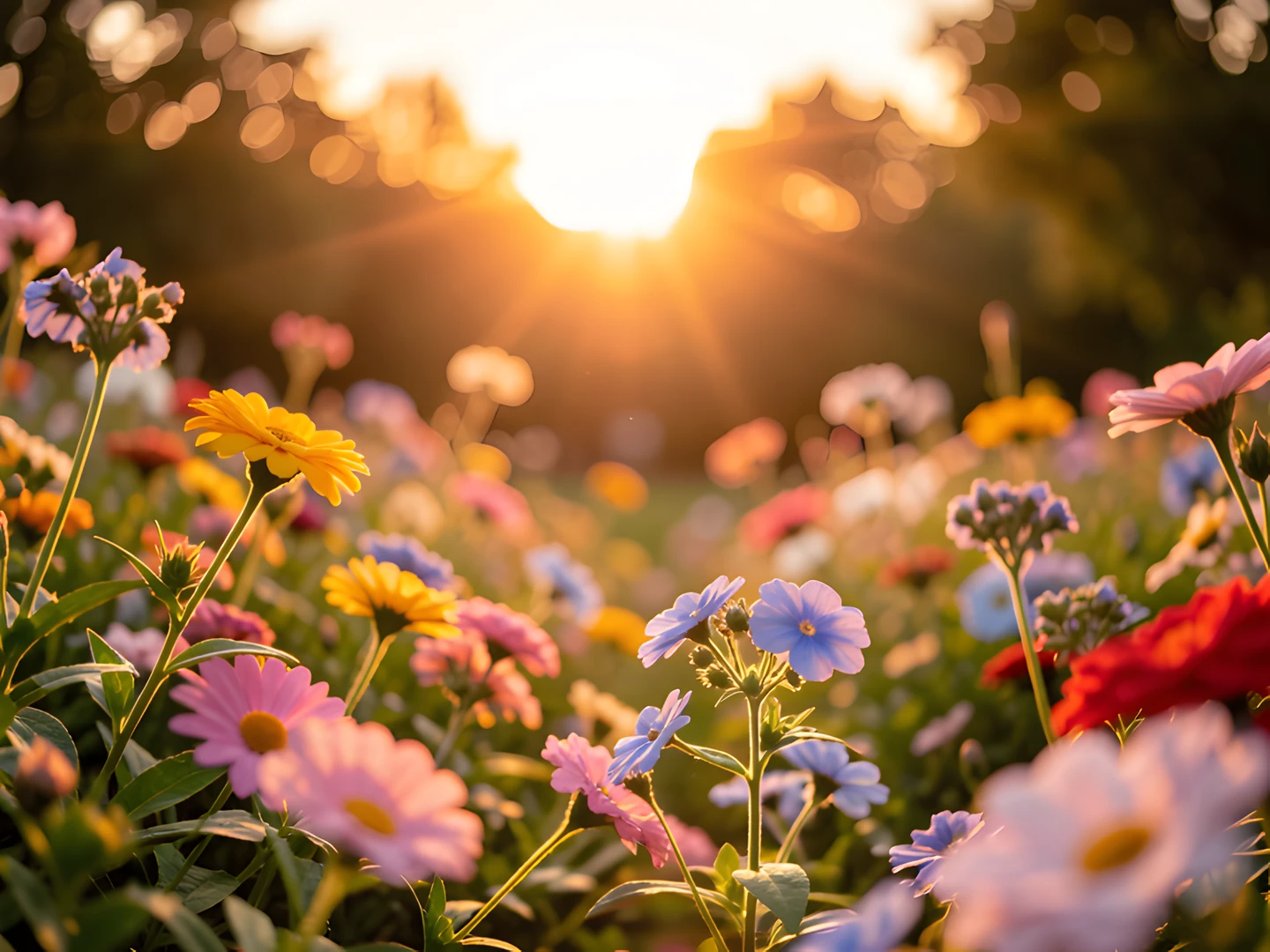 Garden Morning Bloom