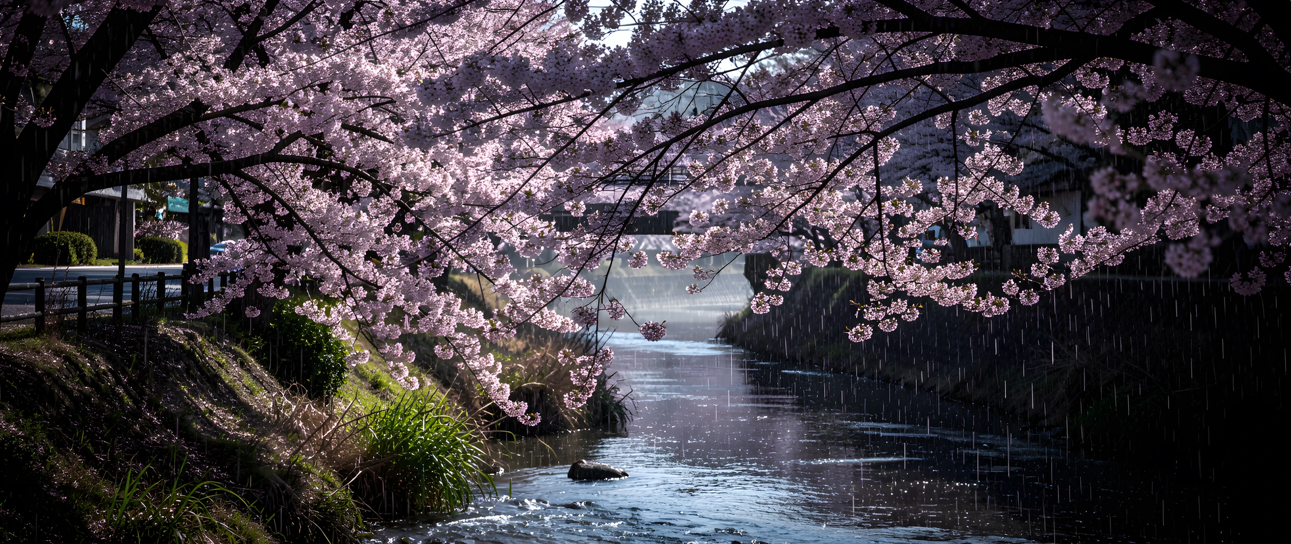 Cherry Blossom Twilight
